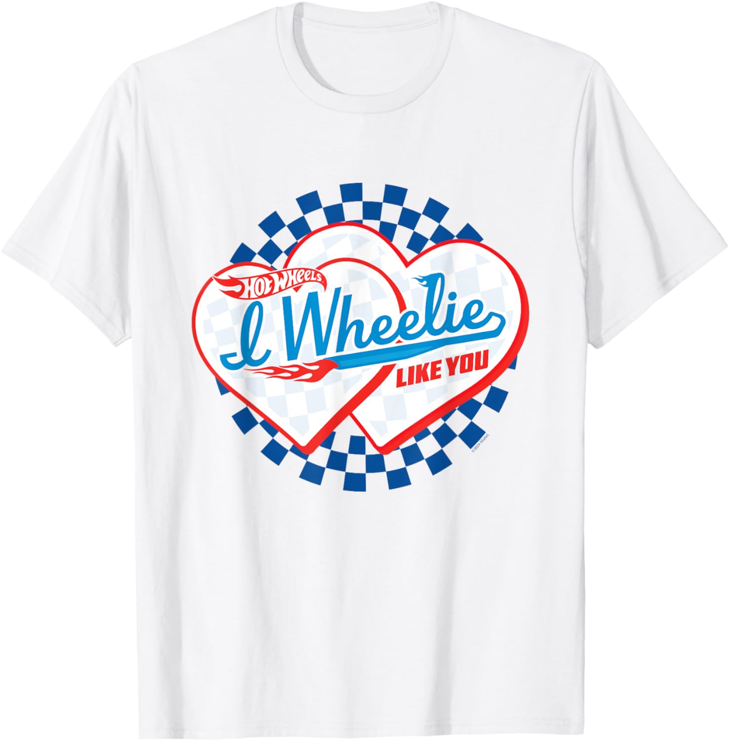 Hot Wheels I Wheelie Like You T-Shirt for Kids and Adults Fun Gift - 12