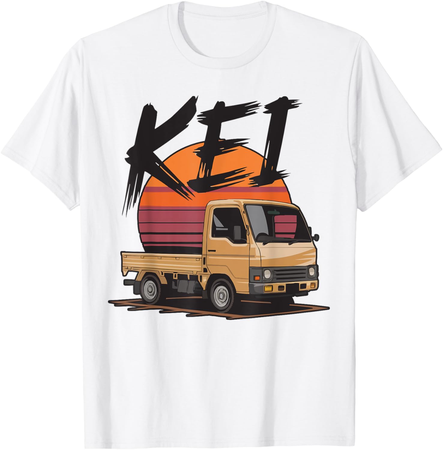 Japanese Kei Truck Driver Mini Truck T-Shirt for Auto Enthusiasts - 7