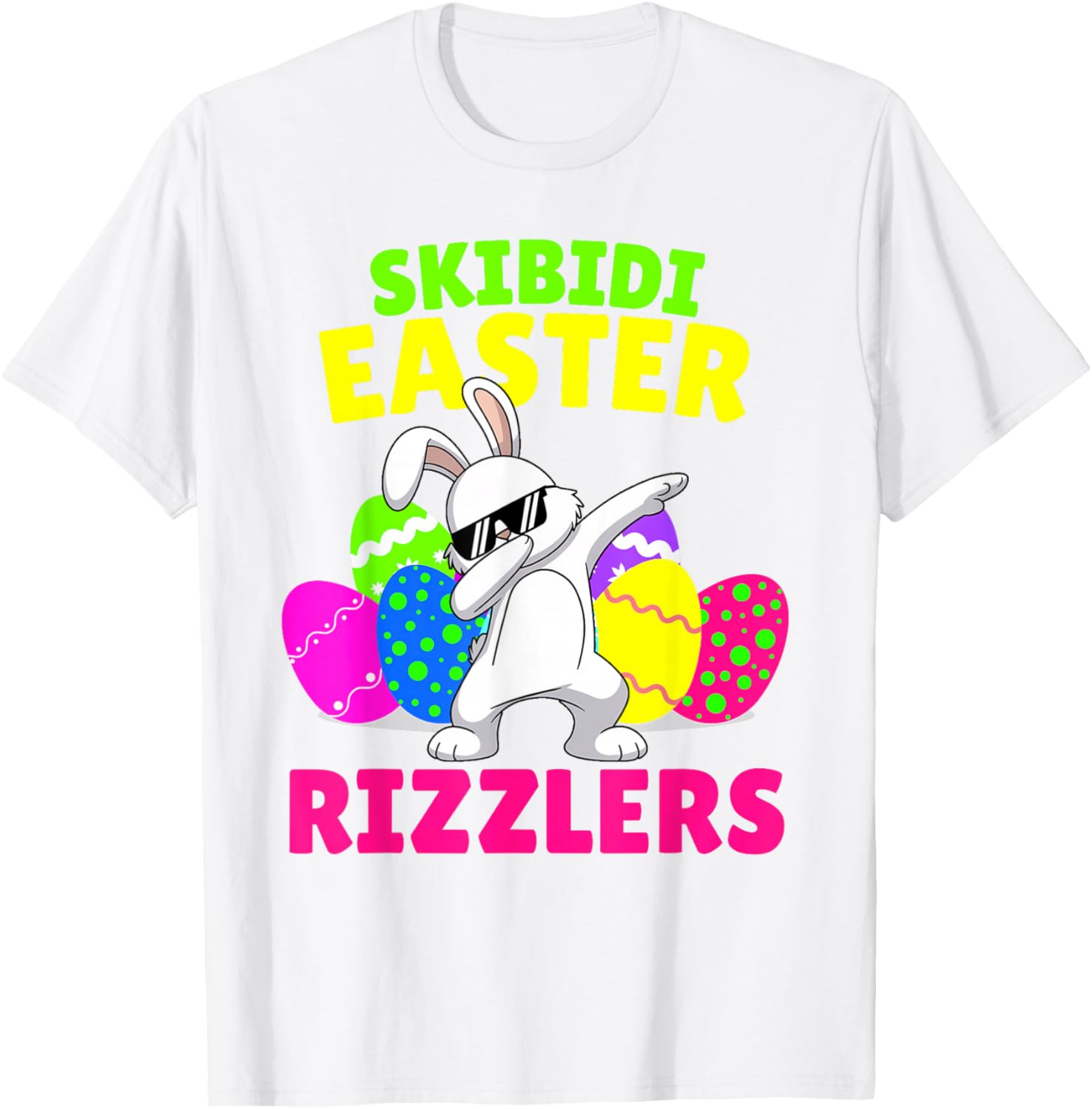 Skibidi Easter T-Shirt for Gen Alpha Tweens - Fun Rizzler Design - 11