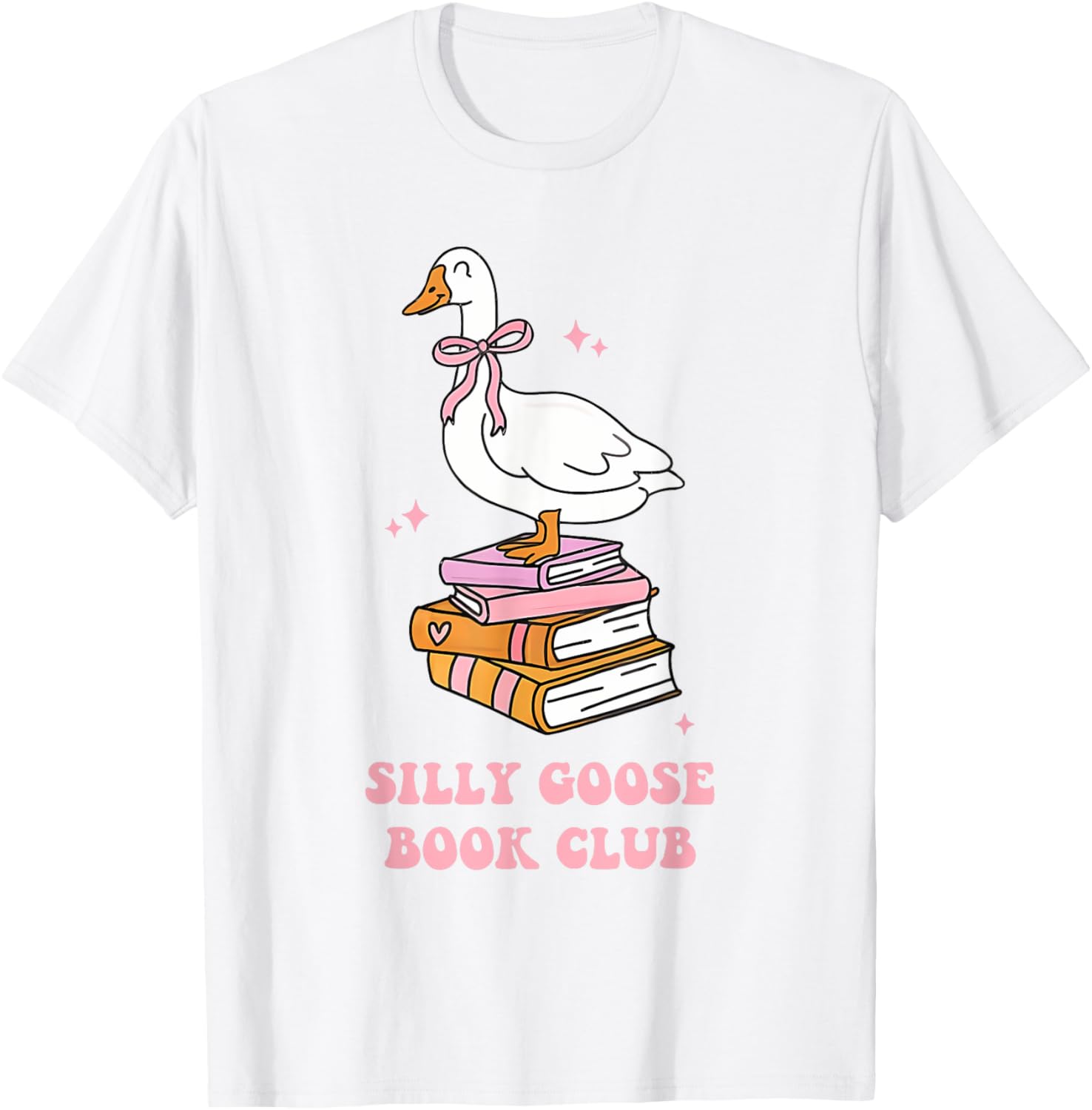 Silly Goose Book Club Funny T-Shirt for Book Lovers and Readers - 10
