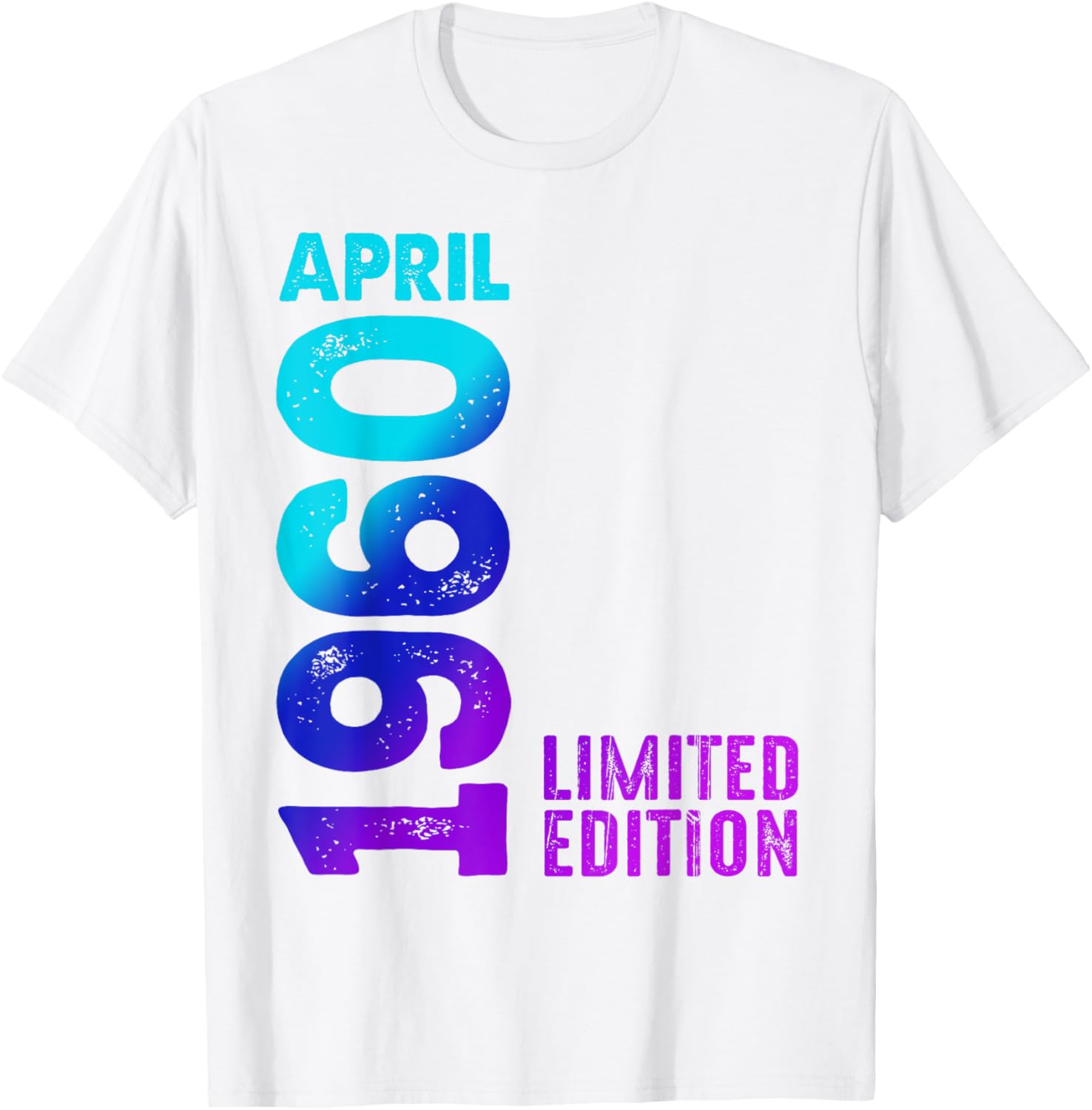 Limited Edition 1960 Retro Vintage T-Shirt for April Celebrations - 2