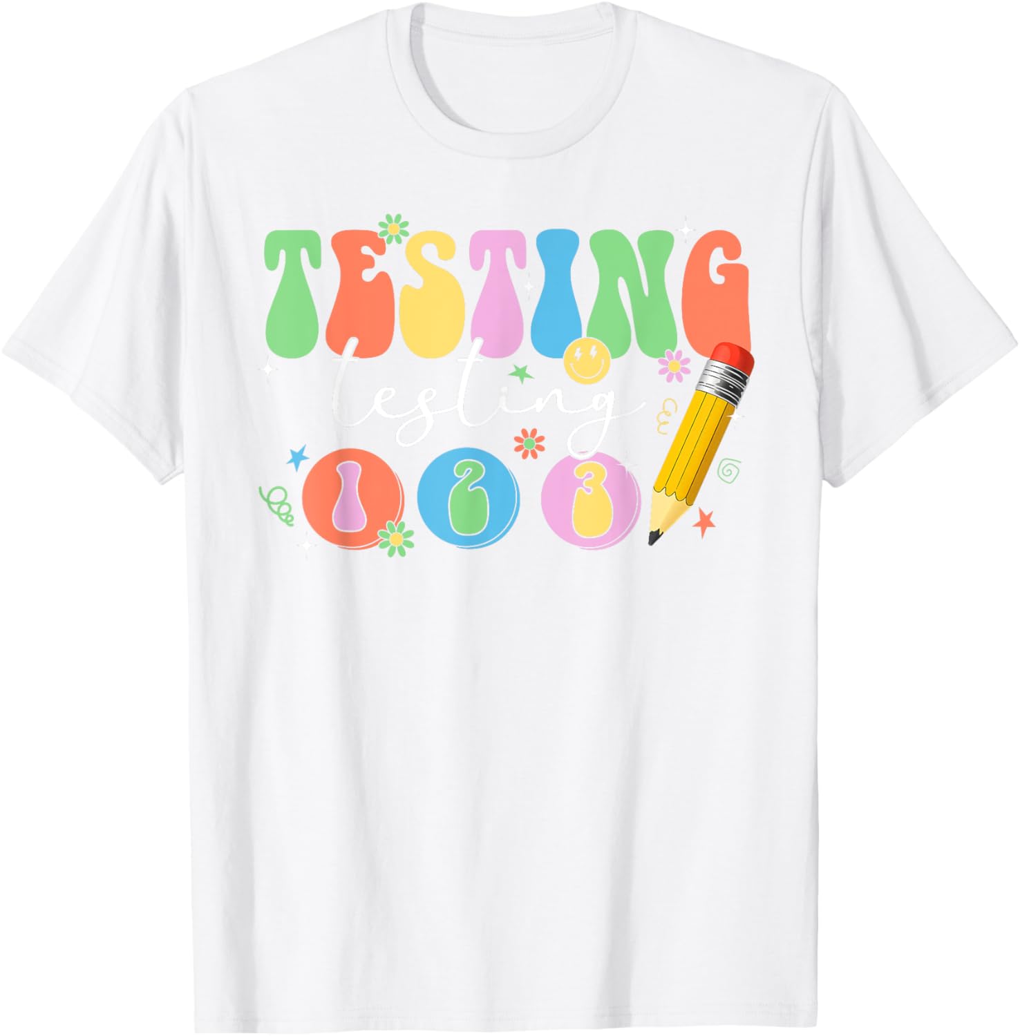 Test Day STAAR Exam Teacher Student T-Shirt for Fun Classroom Spirit - 8