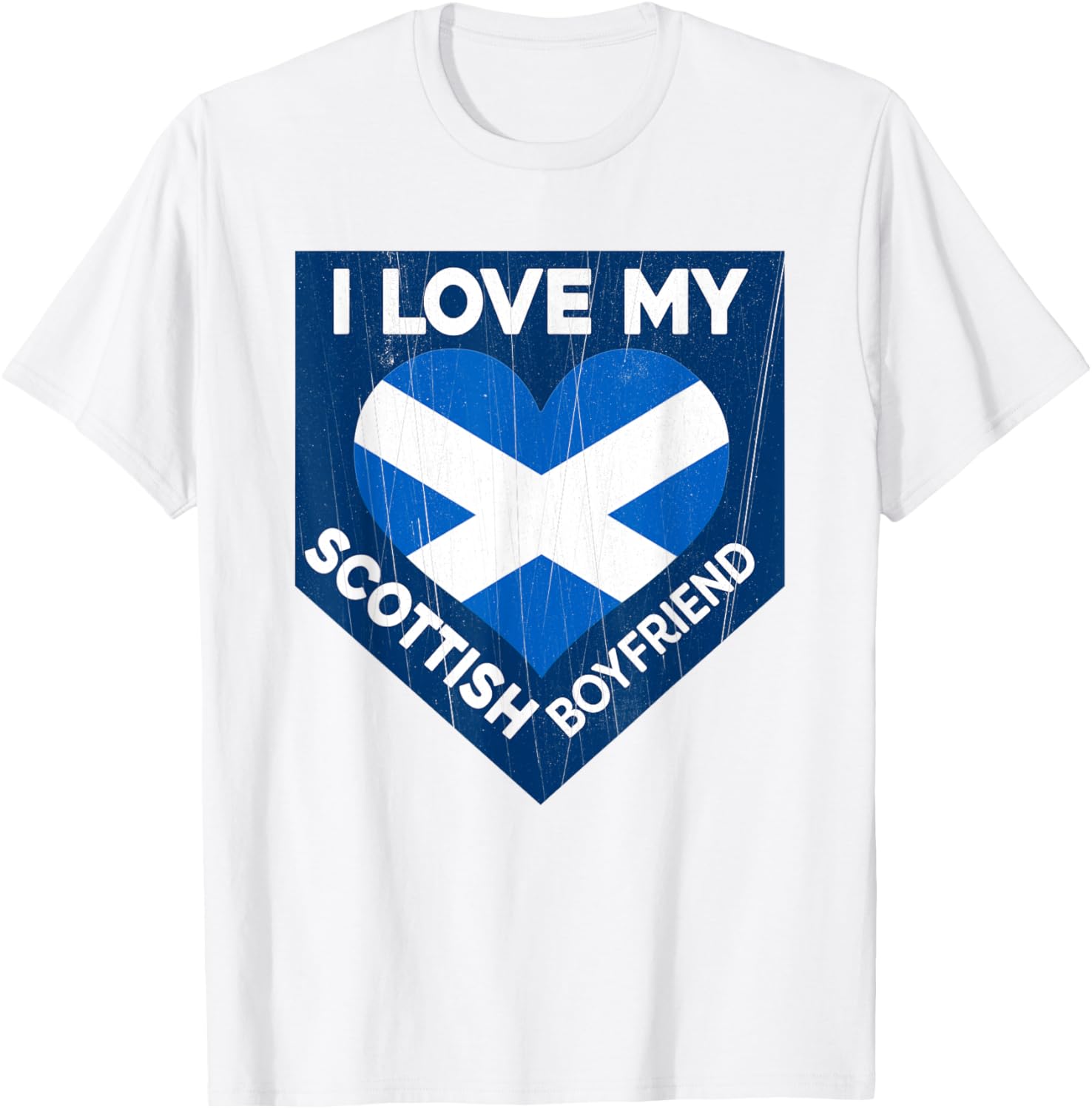 Funny I Love My Scottish Boyfriend T-Shirt for Proud Girlfriends - 5