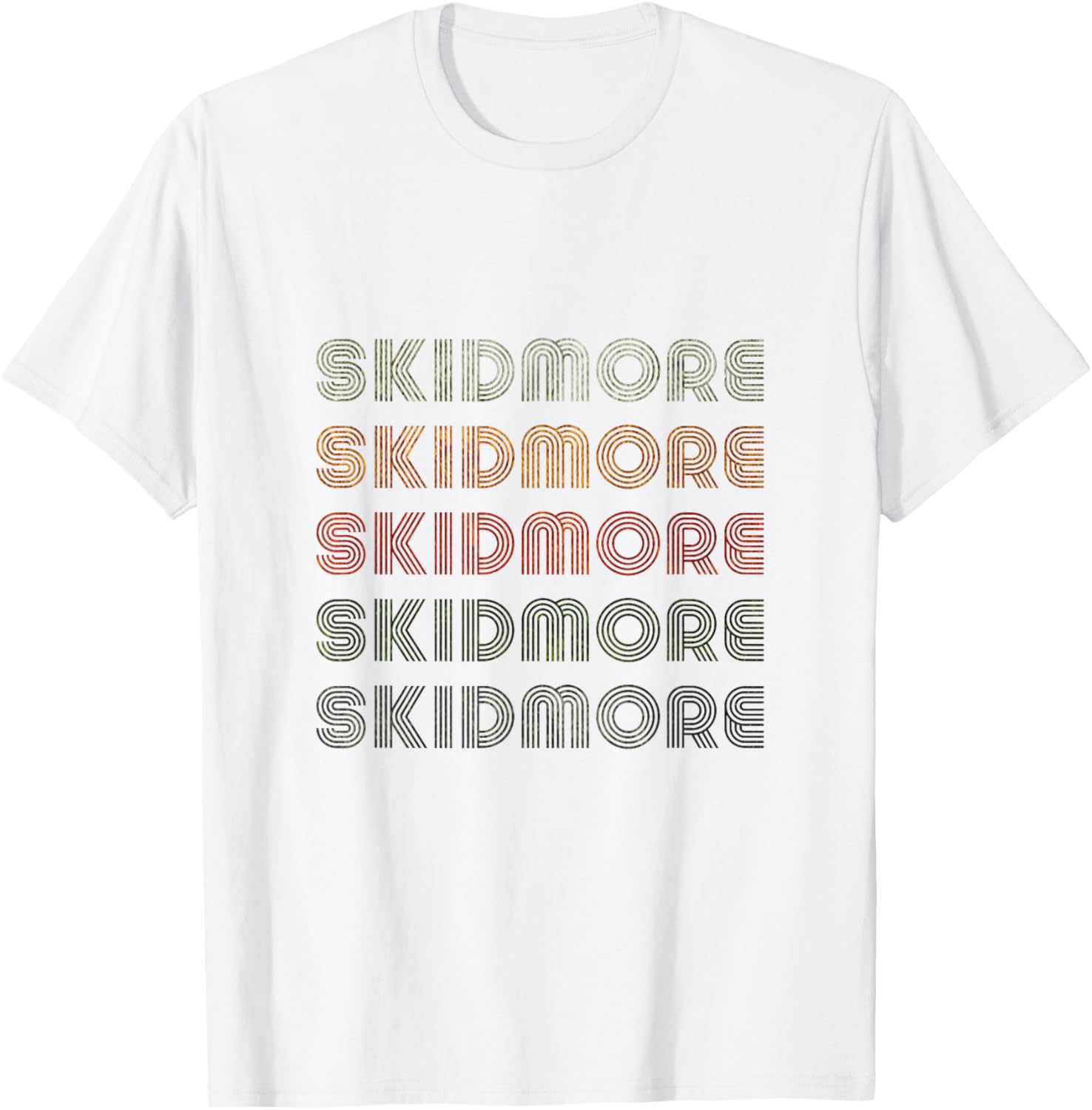 Love Heart Skidmore Black Tee Vintage Grunge Style T-Shirt for Everyone - 10