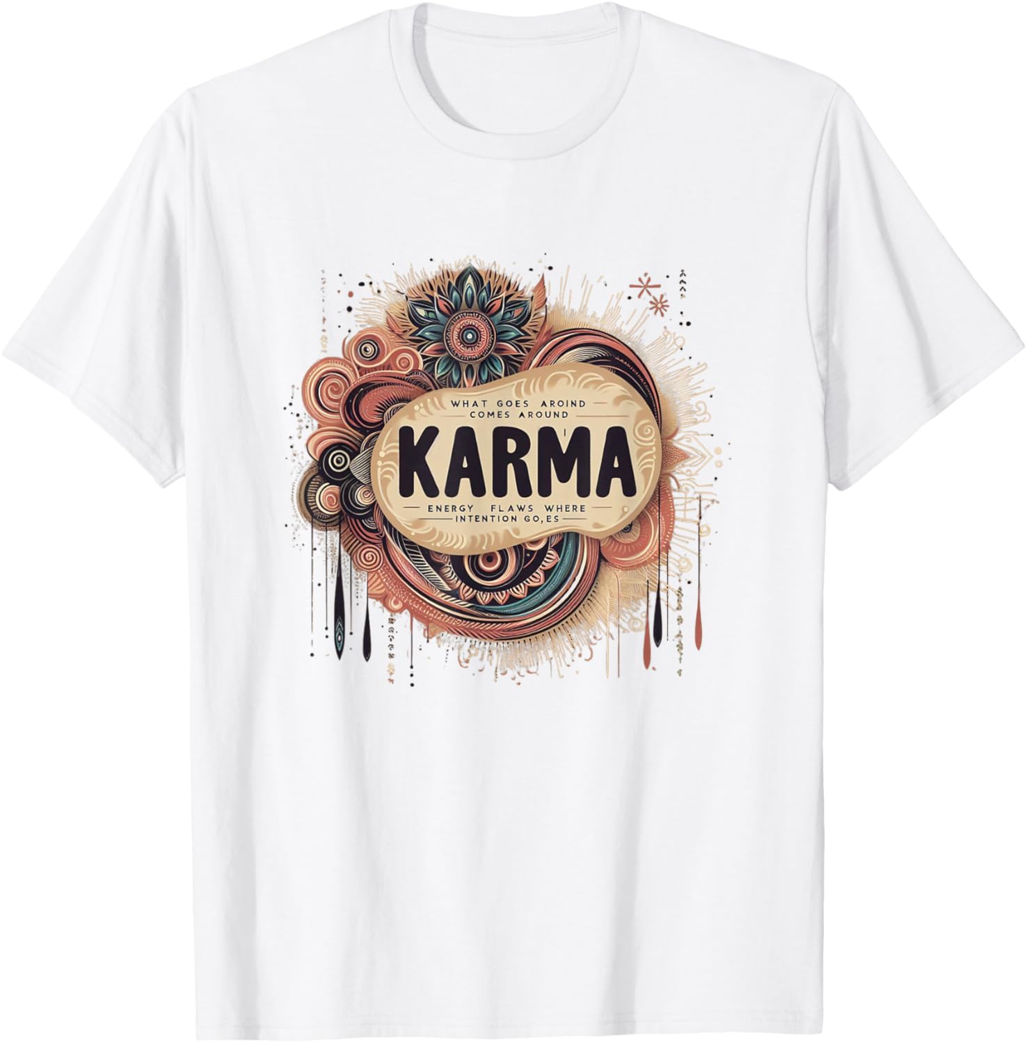 Inspirational Karma Quote Tee - Spread Positive Energy with Style - 24