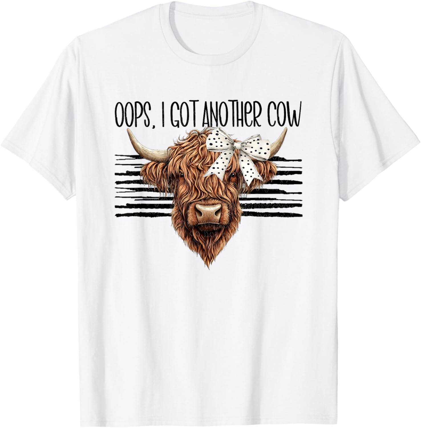 Oops I Got Another Cow T-Shirt Fun Animal Tee for Casual Comfort - 2