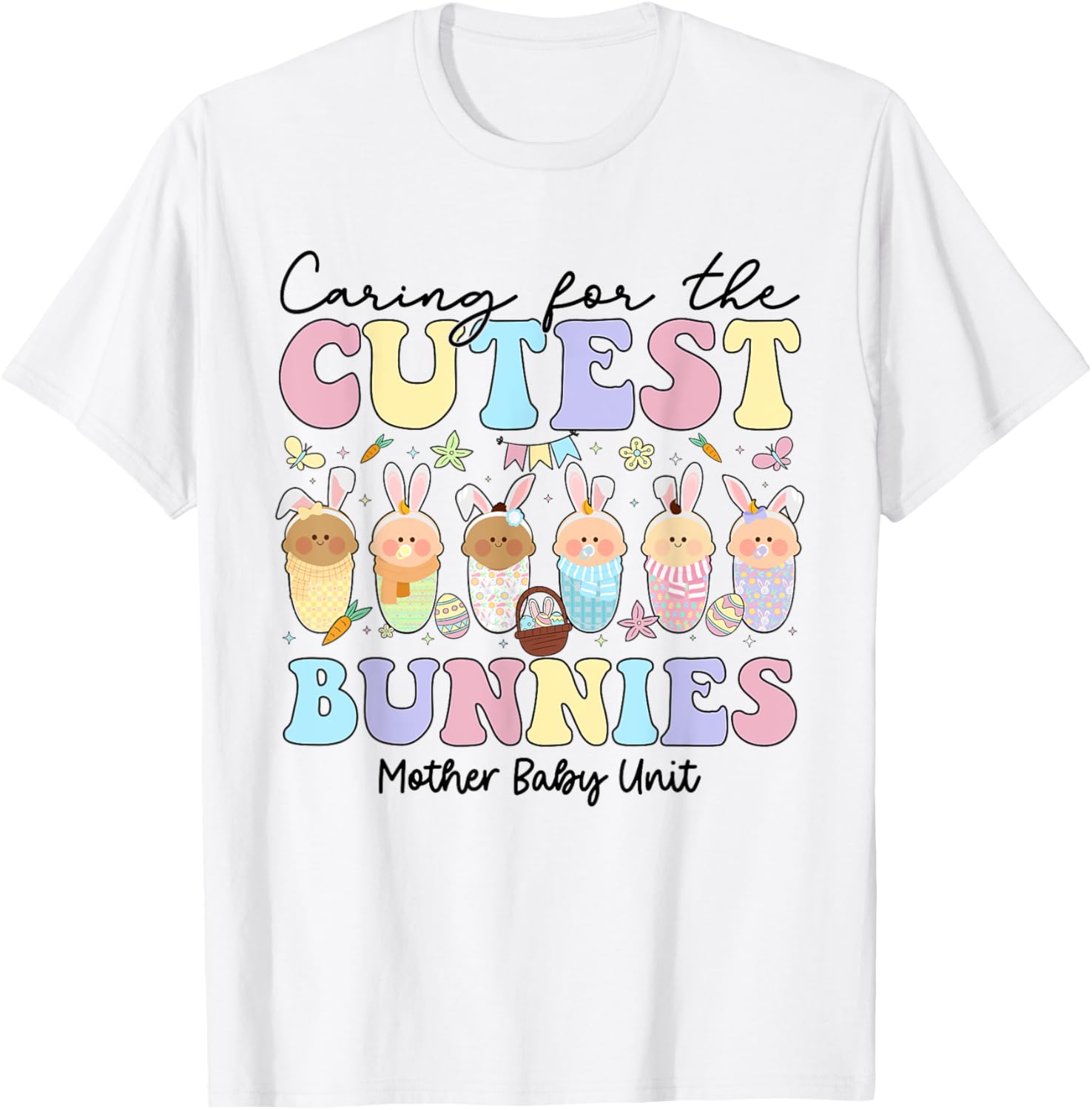 Adorable Easter Bunny T-Shirt for Mother and Baby - Perfect Spring Outfit - 2