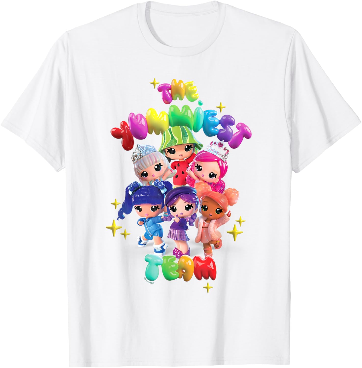 L.O.L Surprise Yummiland Sweet Team T-Shirt for Fun Fashion Fans - 1