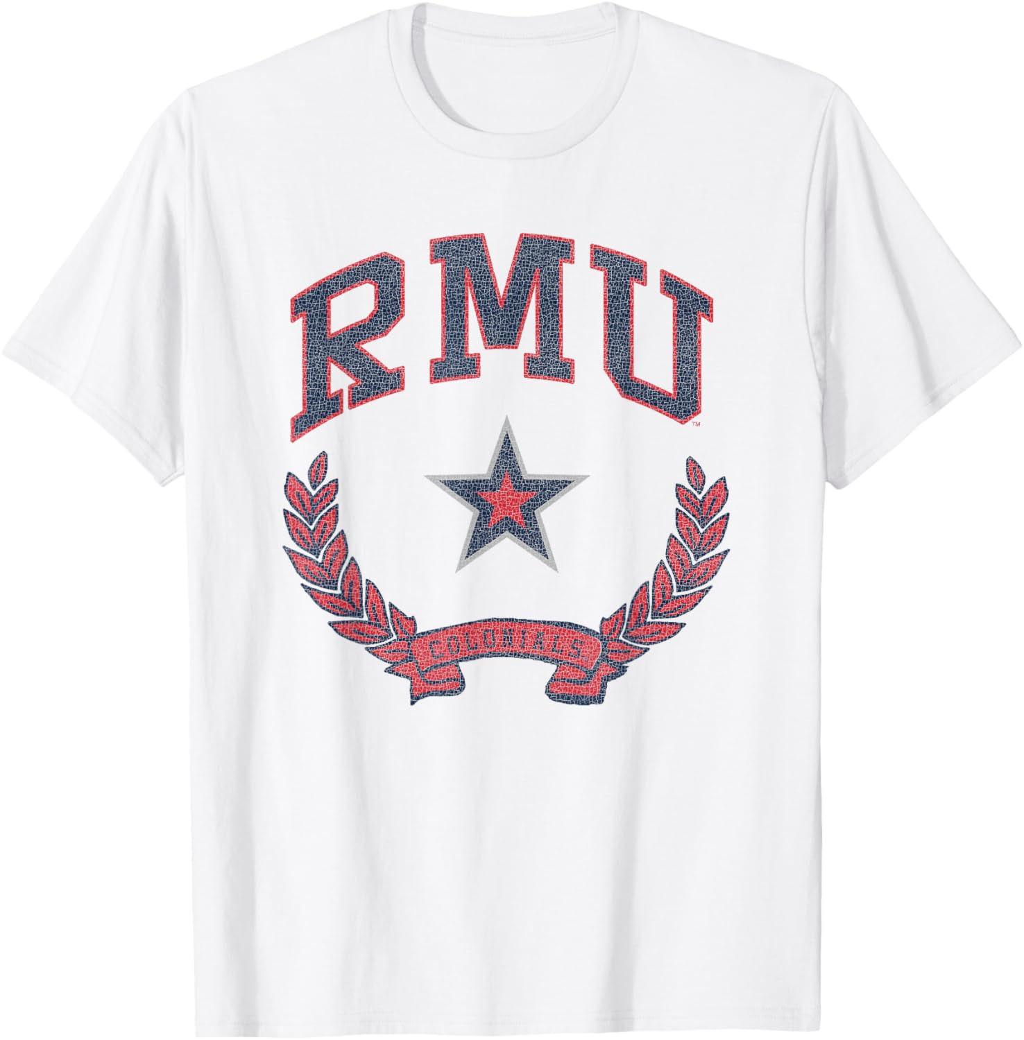Robert Morris Colonials Vintage White T-Shirt for Sports Fans - 1