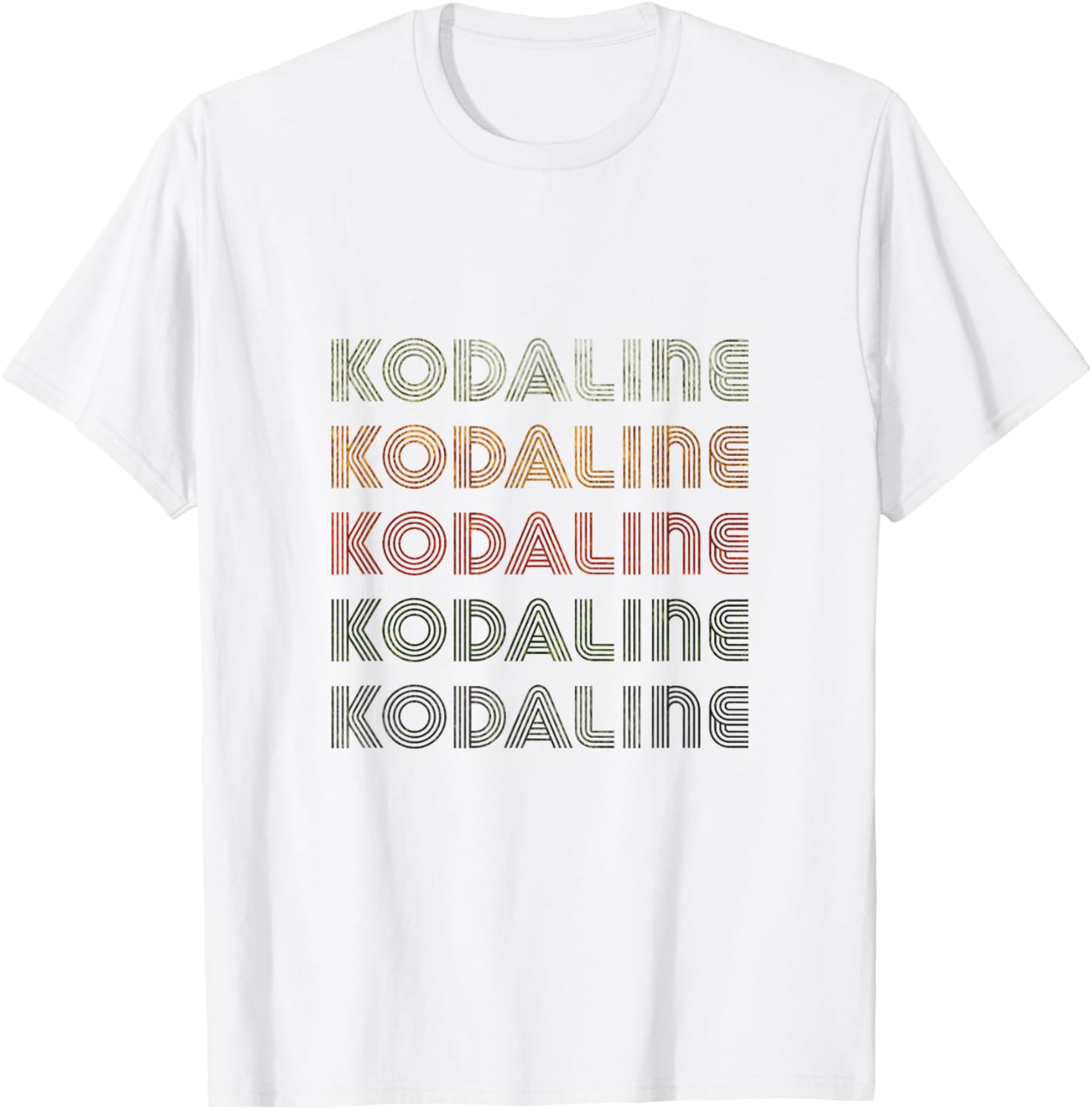 Love Heart Kodaline Vintage Black Tee Grunge Style T-Shirt for Fans - 1