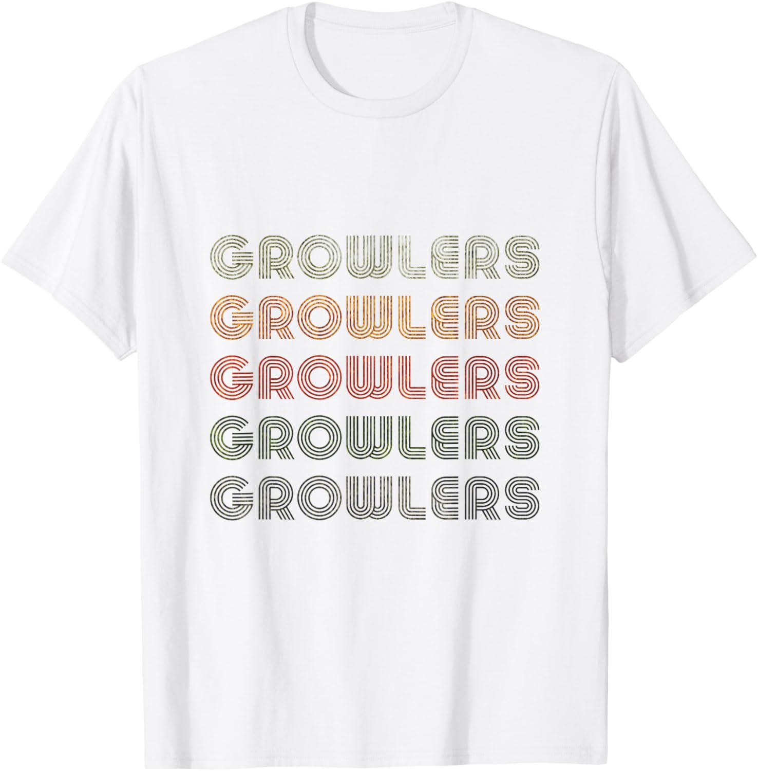 Vintage Love Heart Growlers Tee Grunge Style Black T-Shirt for Casual Wear - 1