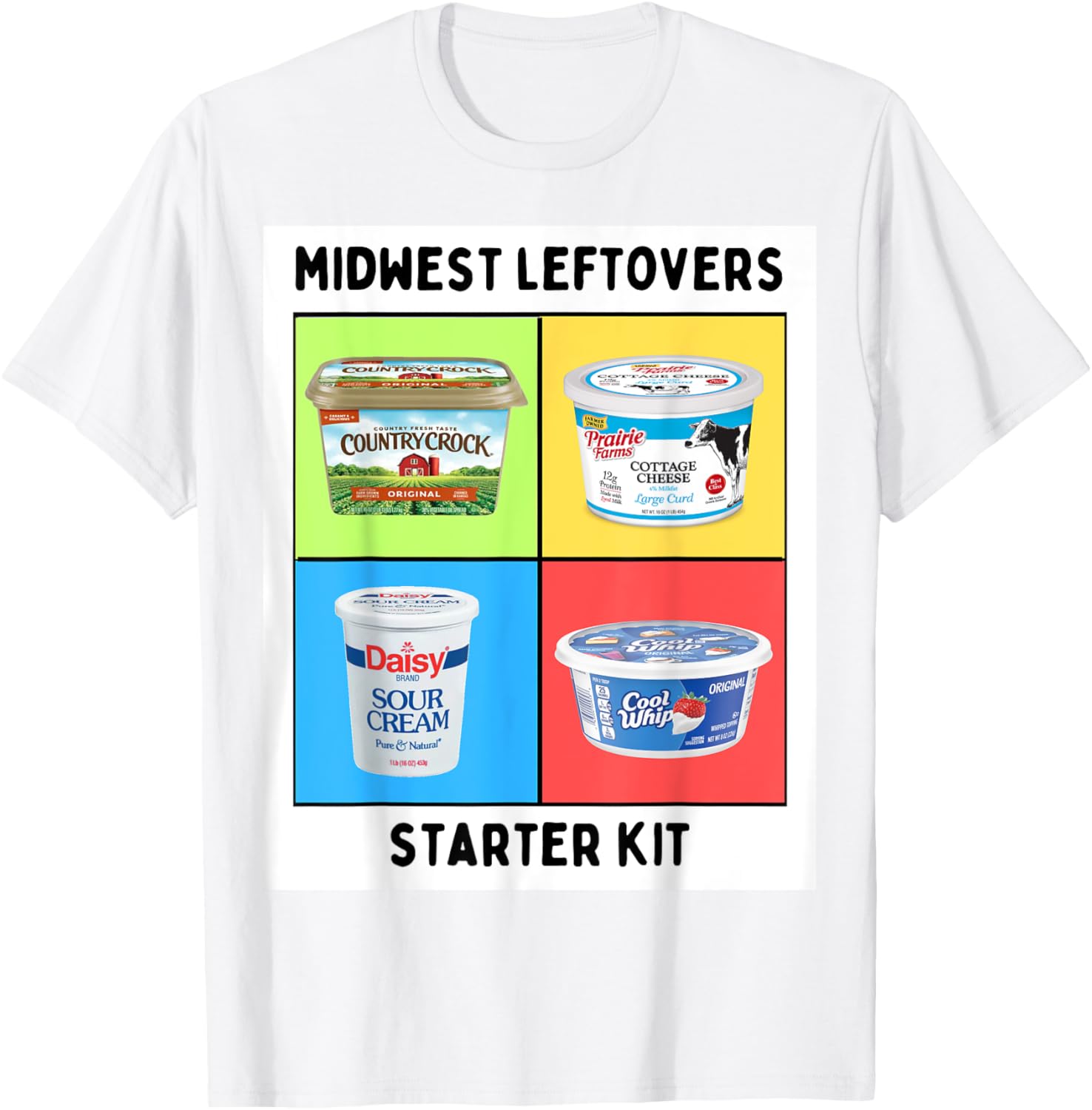 Midwest Leftovers Starter Kit T-Shirt for Fun & Casual Style - 15
