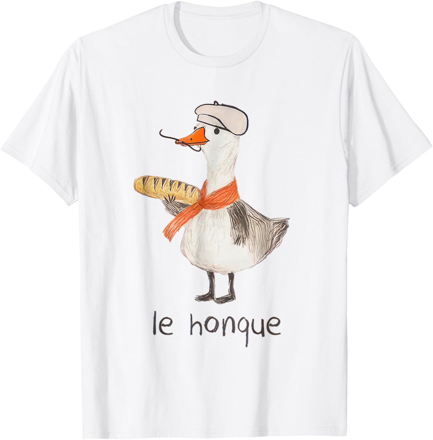 Funny French Goose Shirt Le Honque Casual Tee for Stylish Comfort - 22