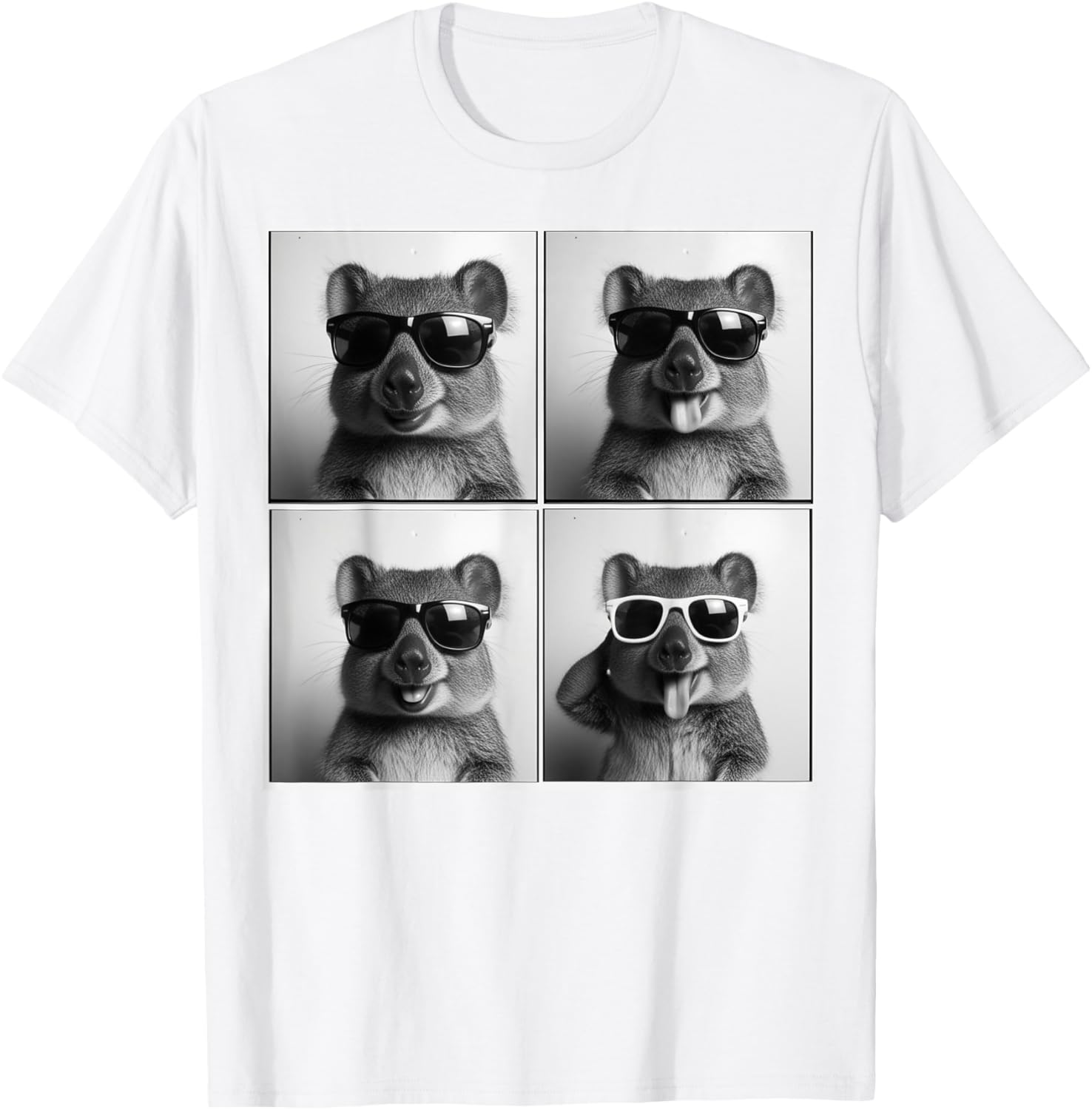 Quokka Photo Booth Funny Birthday T-Shirt for Men and Women - 17