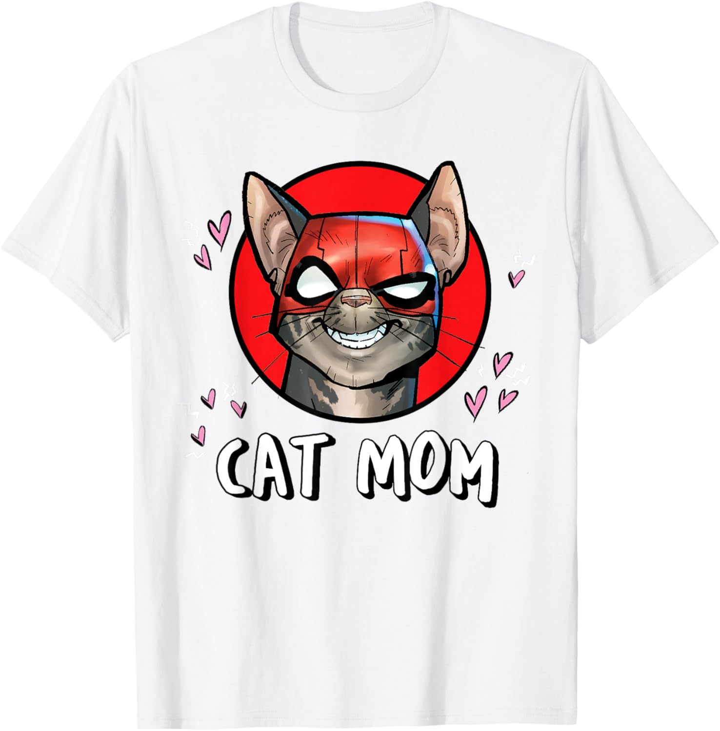 Funny Deadpool Catpool T-Shirt for Cat Moms - Marvel Super Heroes Pet Apparel - 20