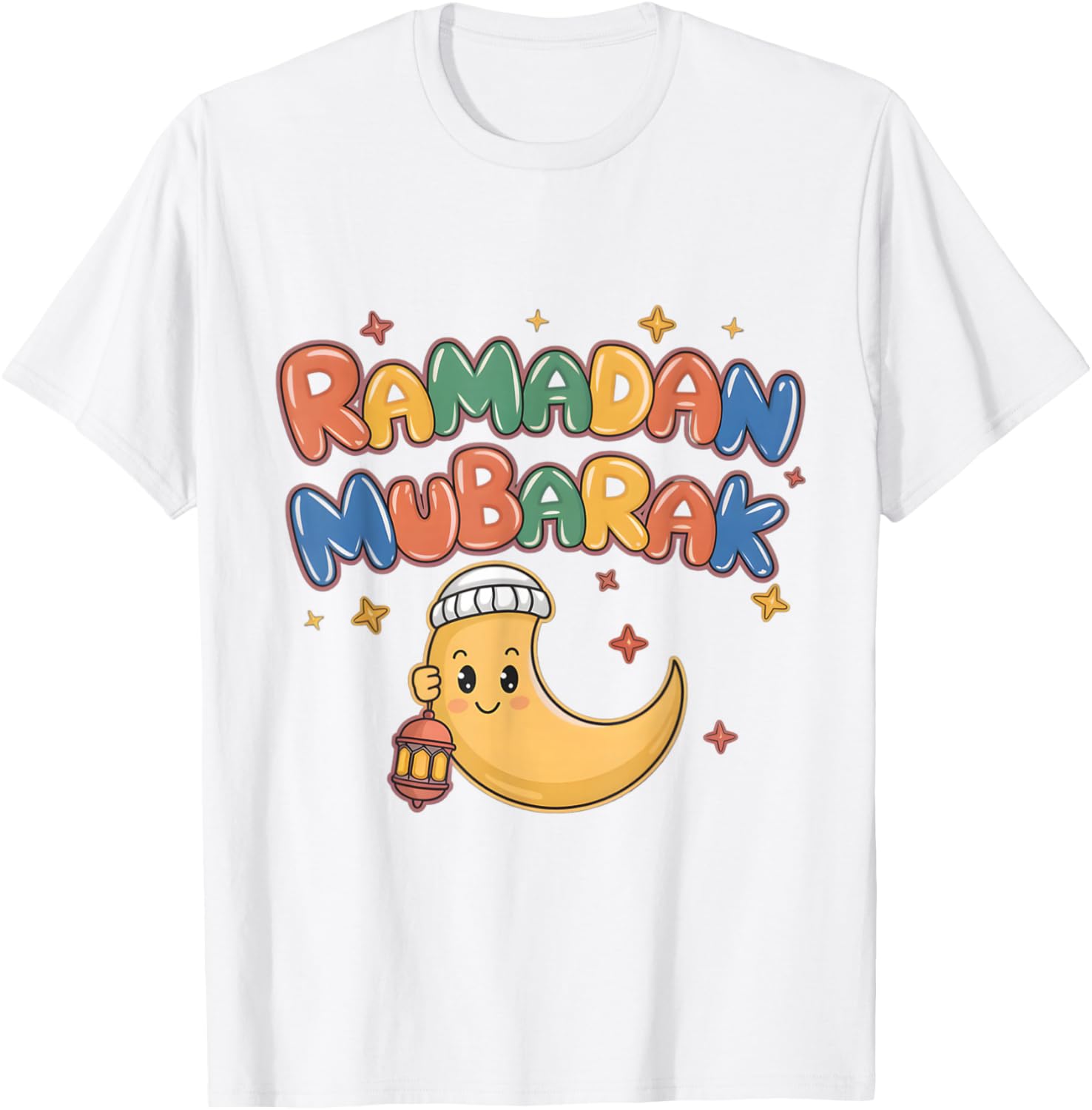 Kids Ramadan Mubarak T-Shirt for Boys Stylish Youth Apparel - 23