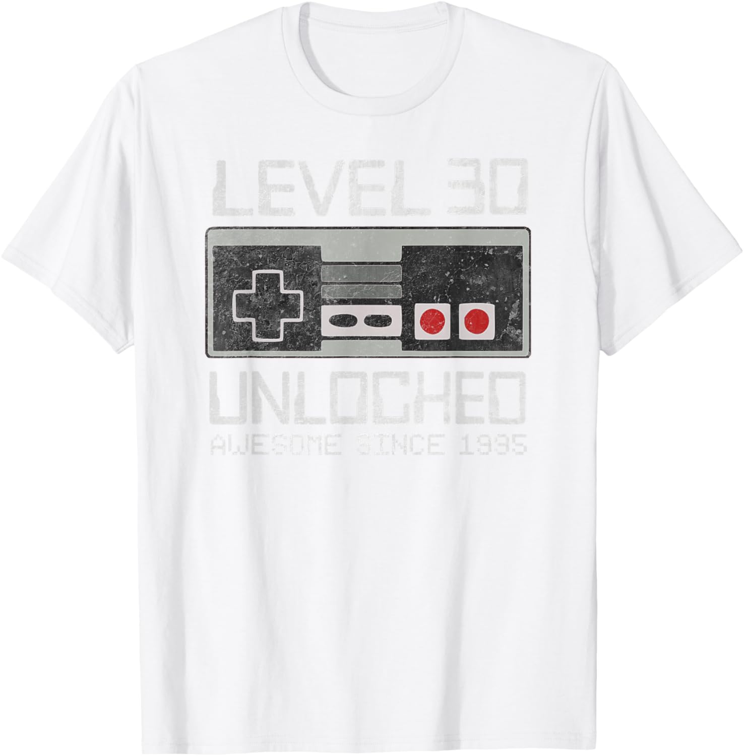 Level 30 Unlocked 30th Birthday Gamer T-Shirt for Men - Fun Gift Idea - 12