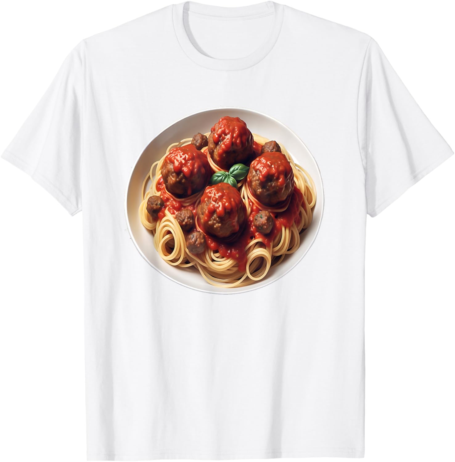 Spaghetti and Meatballs T-Shirt Fun Foodie Apparel for Pasta Lovers - 20