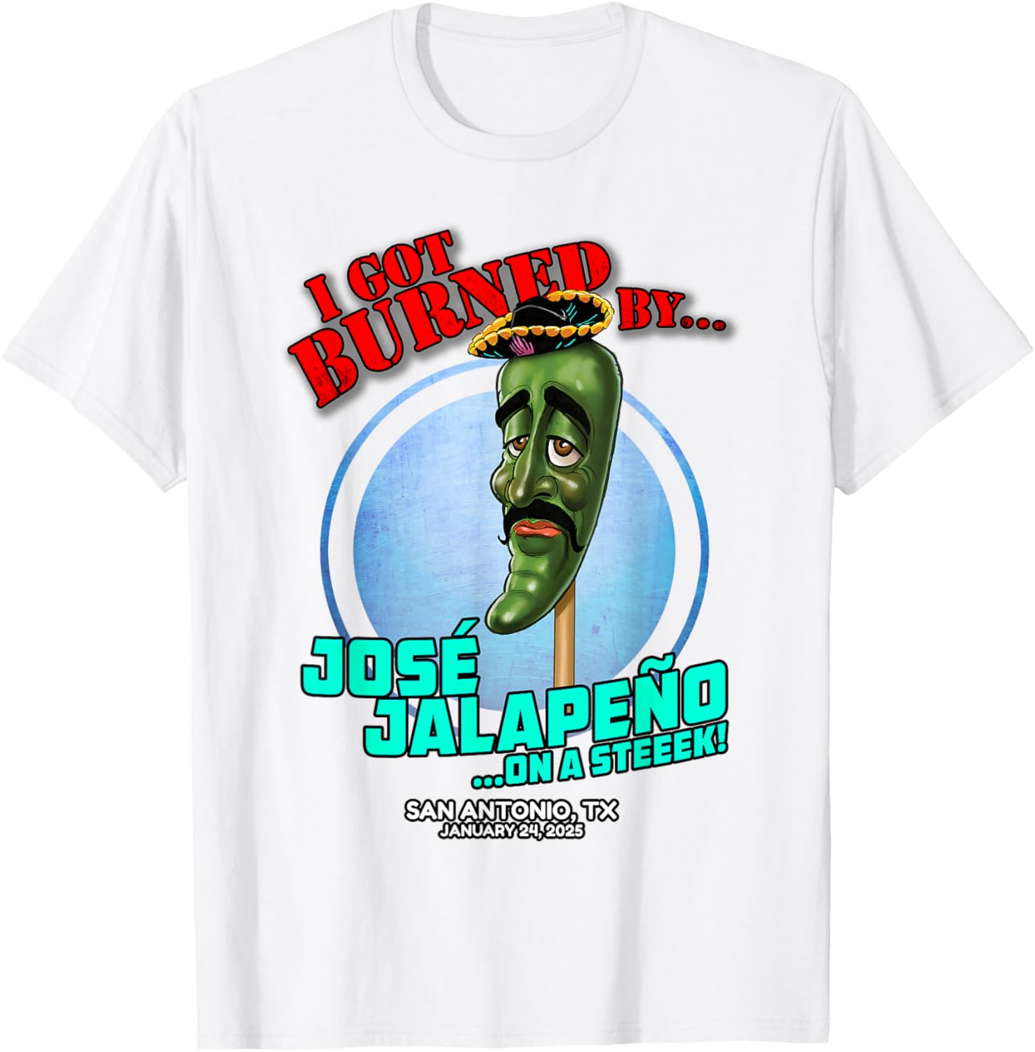 Jose Jalapeno On A Stick T-Shirt San Antonio 2025 for Fun Fashion - 9