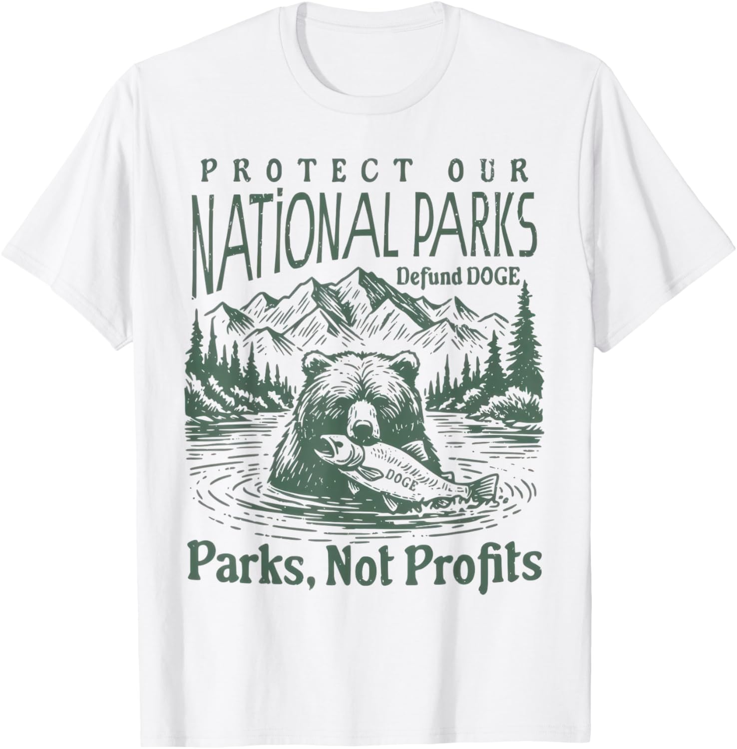 Protect Support National Parks T-Shirt for Nature Lovers and Adventures - 1