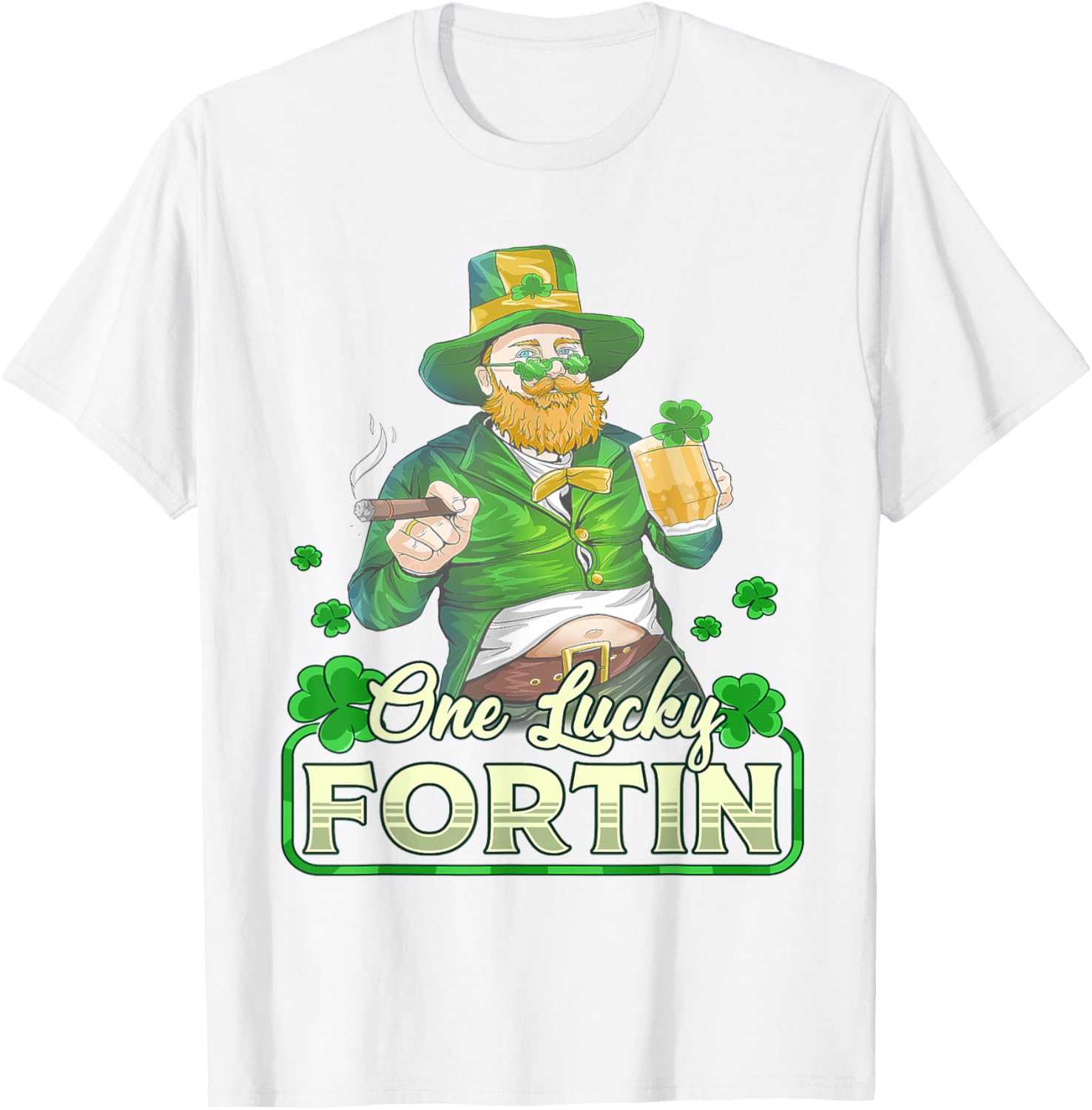 One Lucky Fortin St. Patrick's Day T-Shirt for the Whole Family - 5