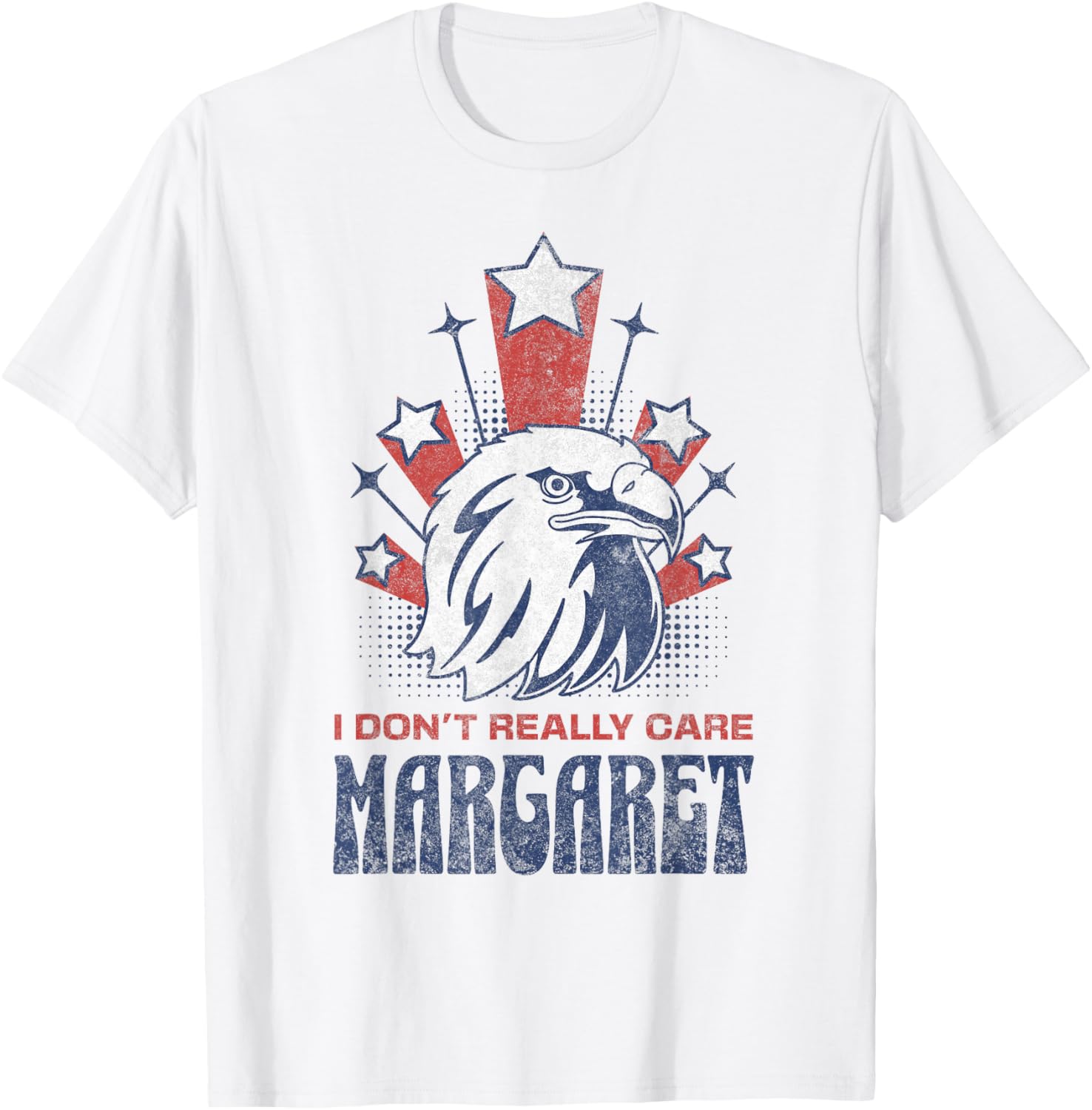 JD Vance Supporter T-Shirt I Don't Really Care Casual Graphic Tee - 4