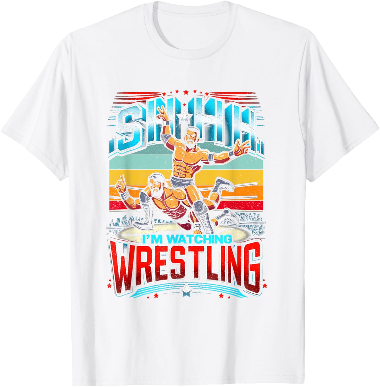 Watch Wrestling with Style - Sport Performance T-Shirt for Fans - 4
