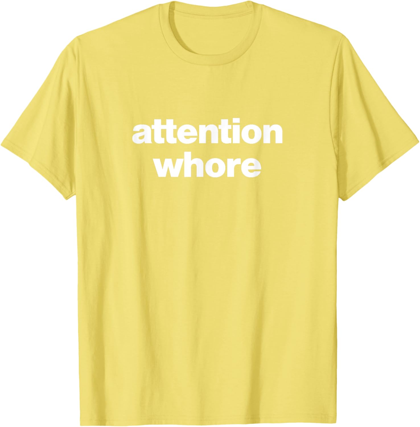 Y2K Aesthetic Attention Whore Graphic T-Shirt for Trendy Style - 7
