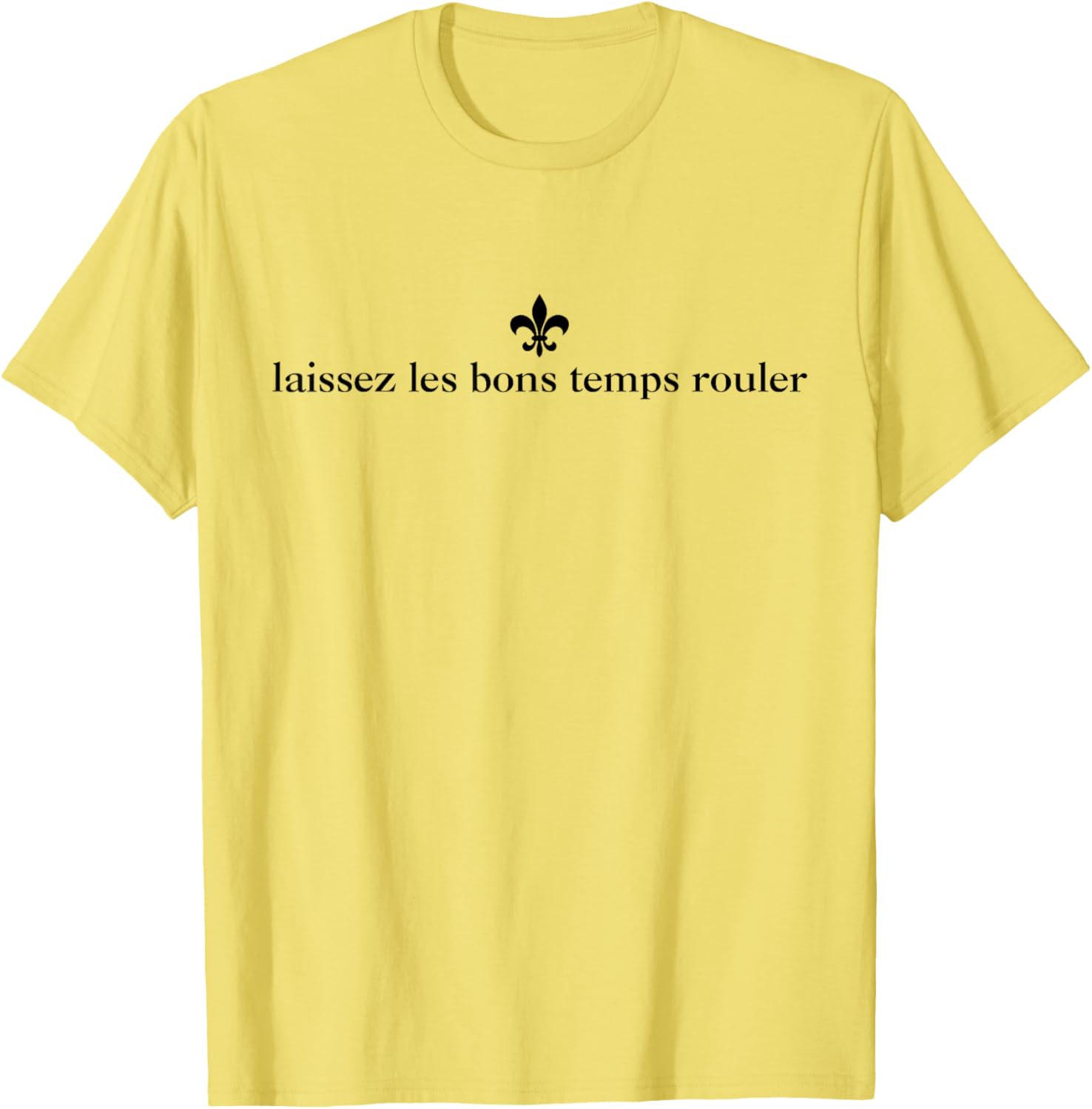 Minimalist Mardi Gras Women's T-Shirt - Laissez Les Bon Temps Rouler Design - 7