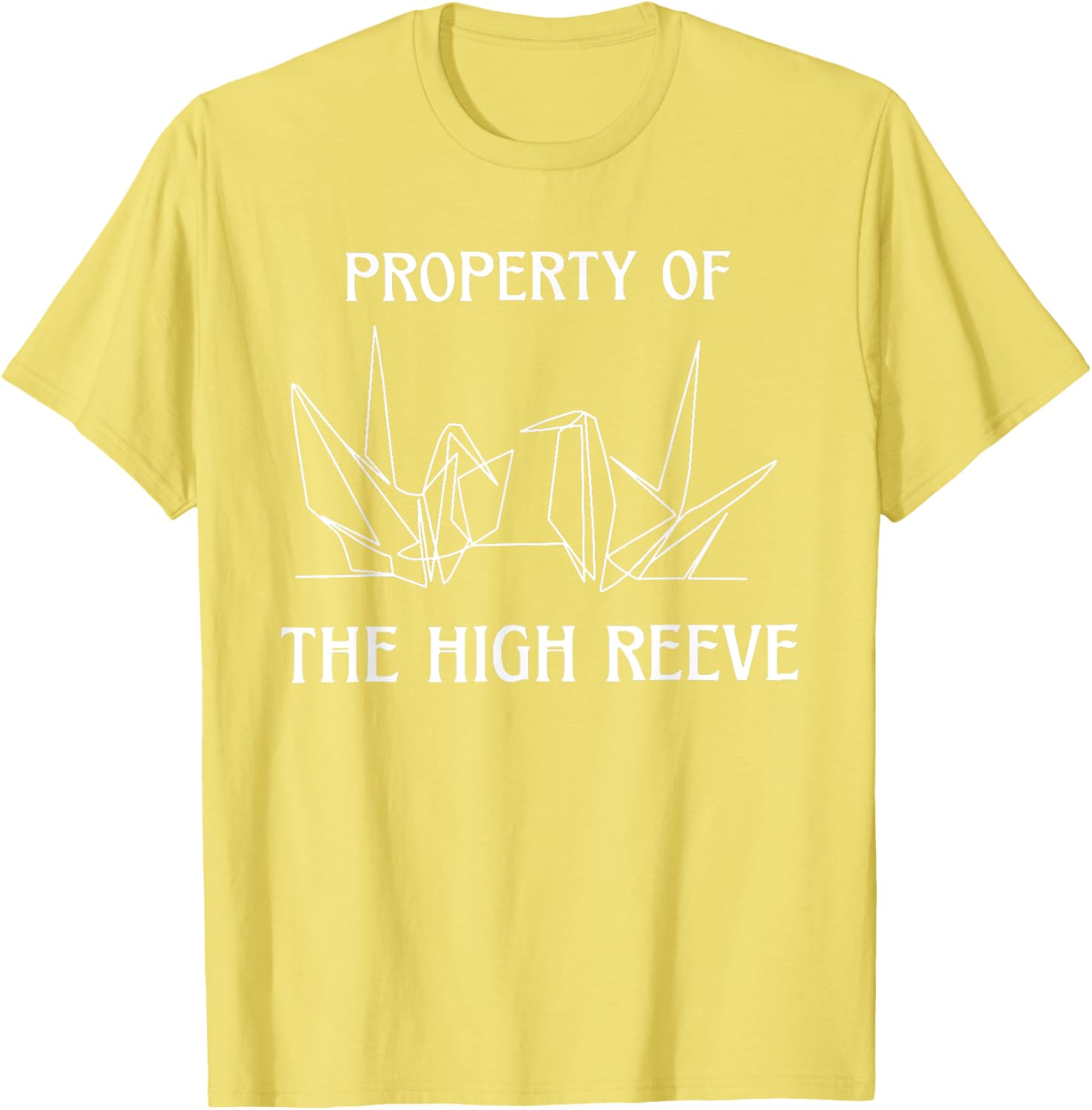Property of the High Reeve Dark Romance T-Shirt for Book Lovers - 1