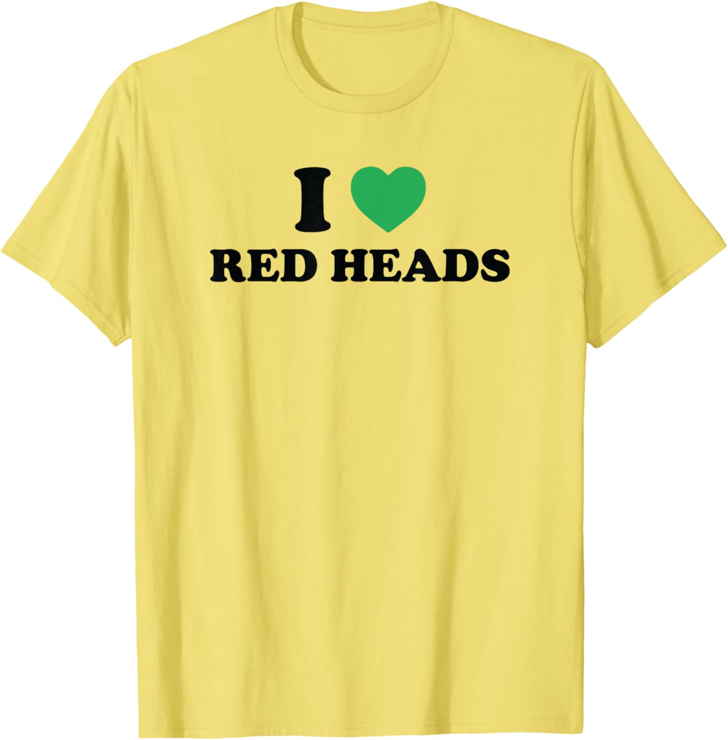 I Love Red Heads Y2K St. Patrick's Day T-Shirt for Gingers - 5