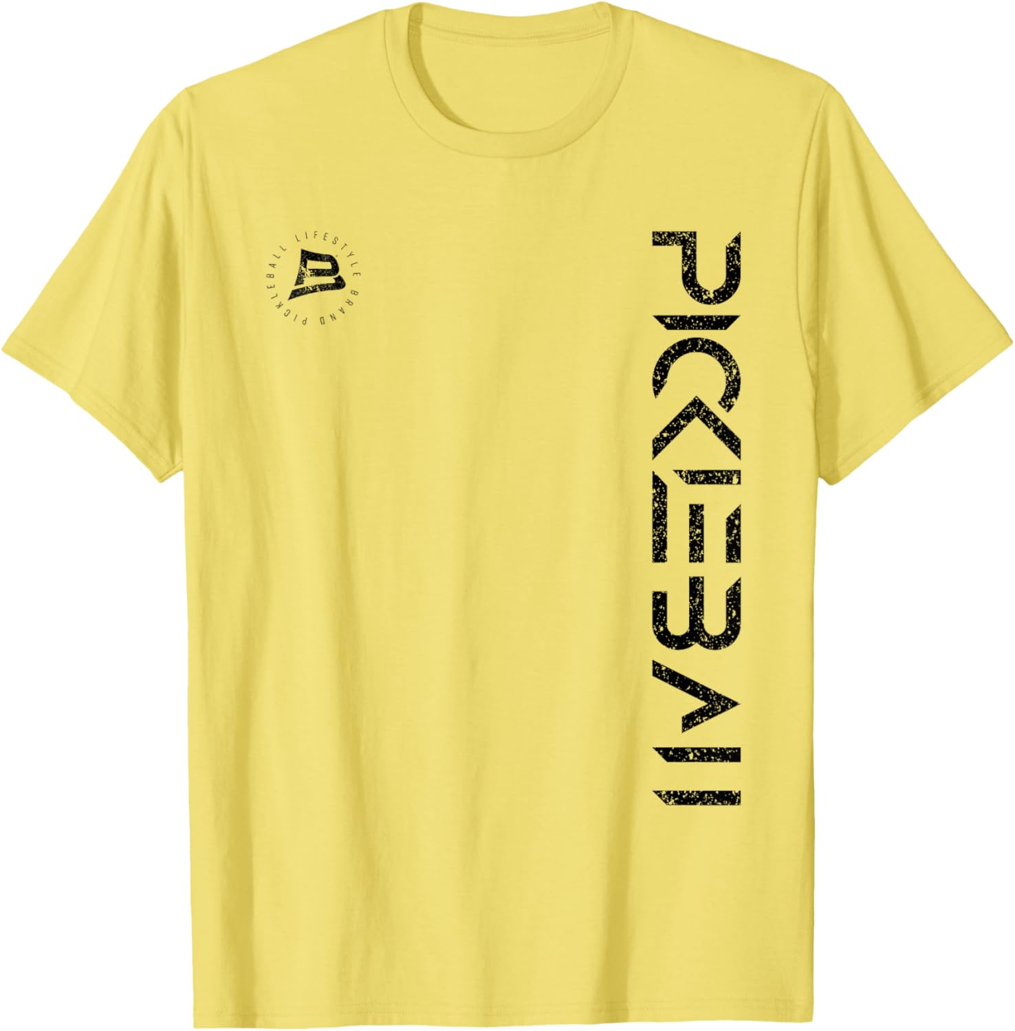 Distressed Black Pickleball T-Shirt for Ultimate Sports Comfort and Style - 14