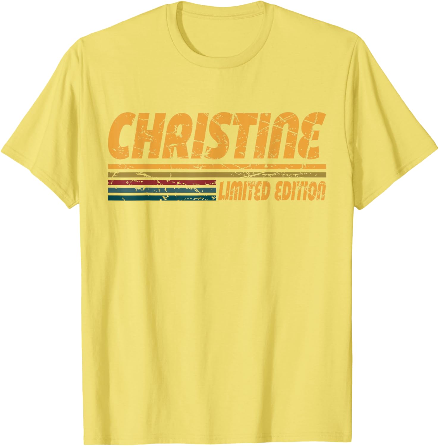 Vintage Christine Retro Groovy T-Shirt for Casual Style Lovers - 5