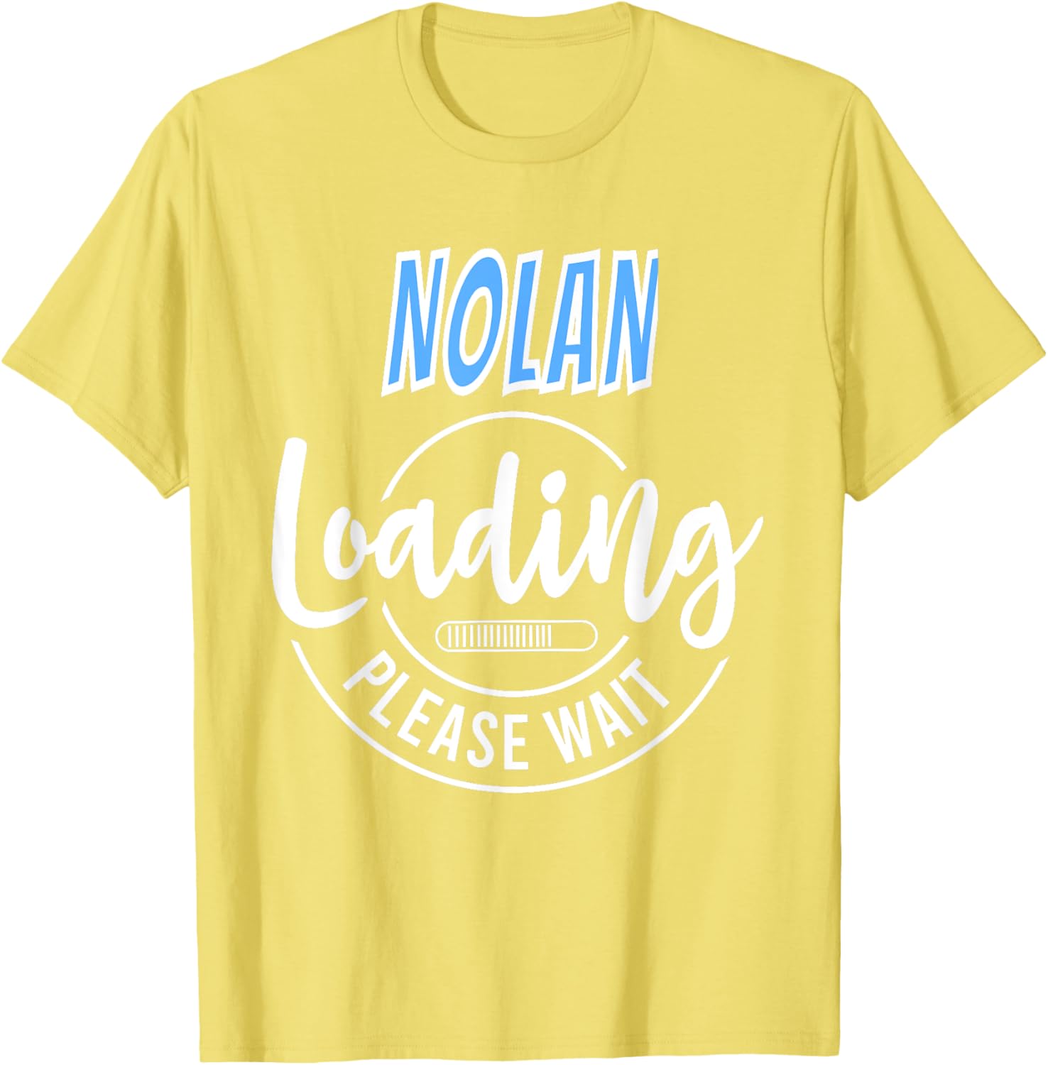Nolan Custom Personalized Baby Boy Loading T-Shirt for Baby Showers - 25