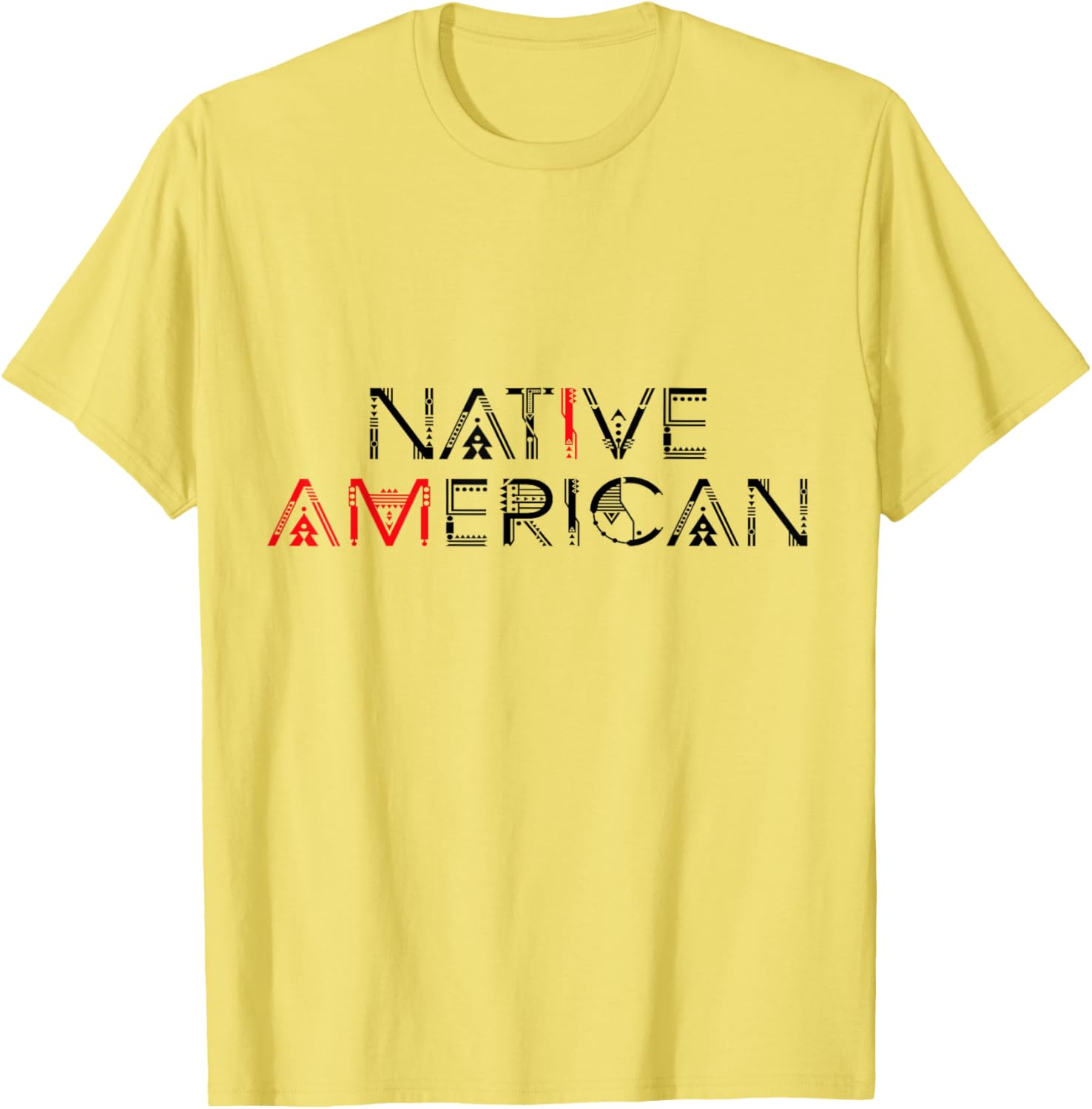 Proud Native American Indigenous Indian T-Shirt for Casual Wear - 1