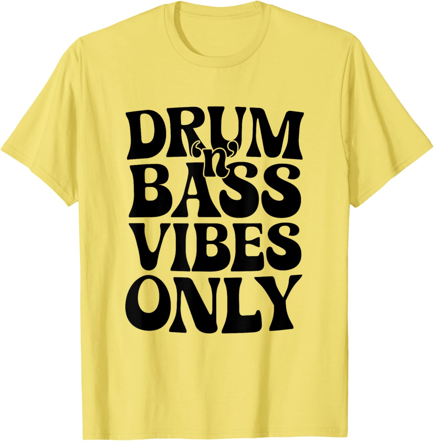 Drum N Bass Vibes Only Groovy EDM Rave T-Shirt for Music Lovers - 6