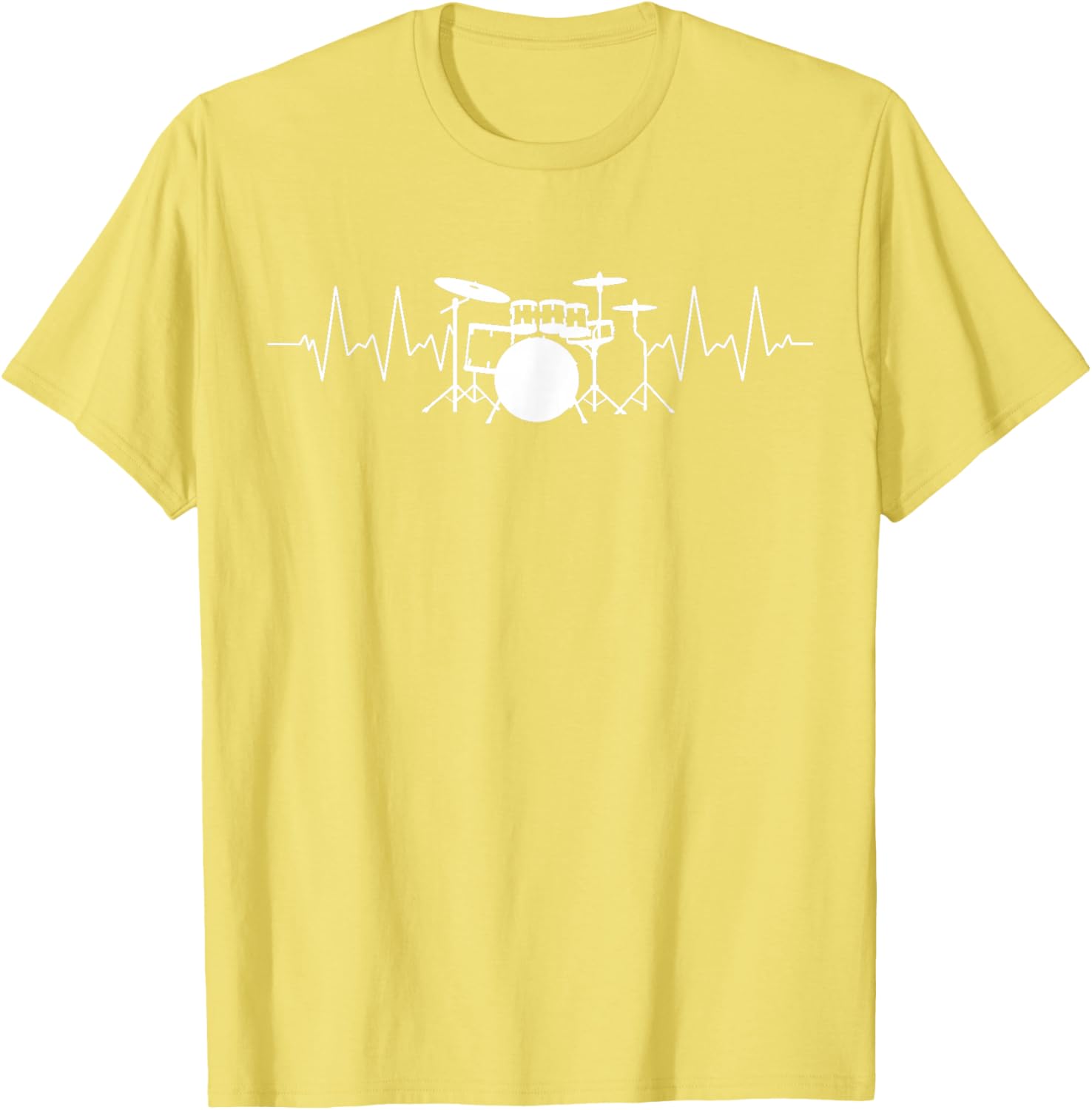 Drummer Heartbeat Pulse T-Shirt for Music Lovers and Musicians - 18