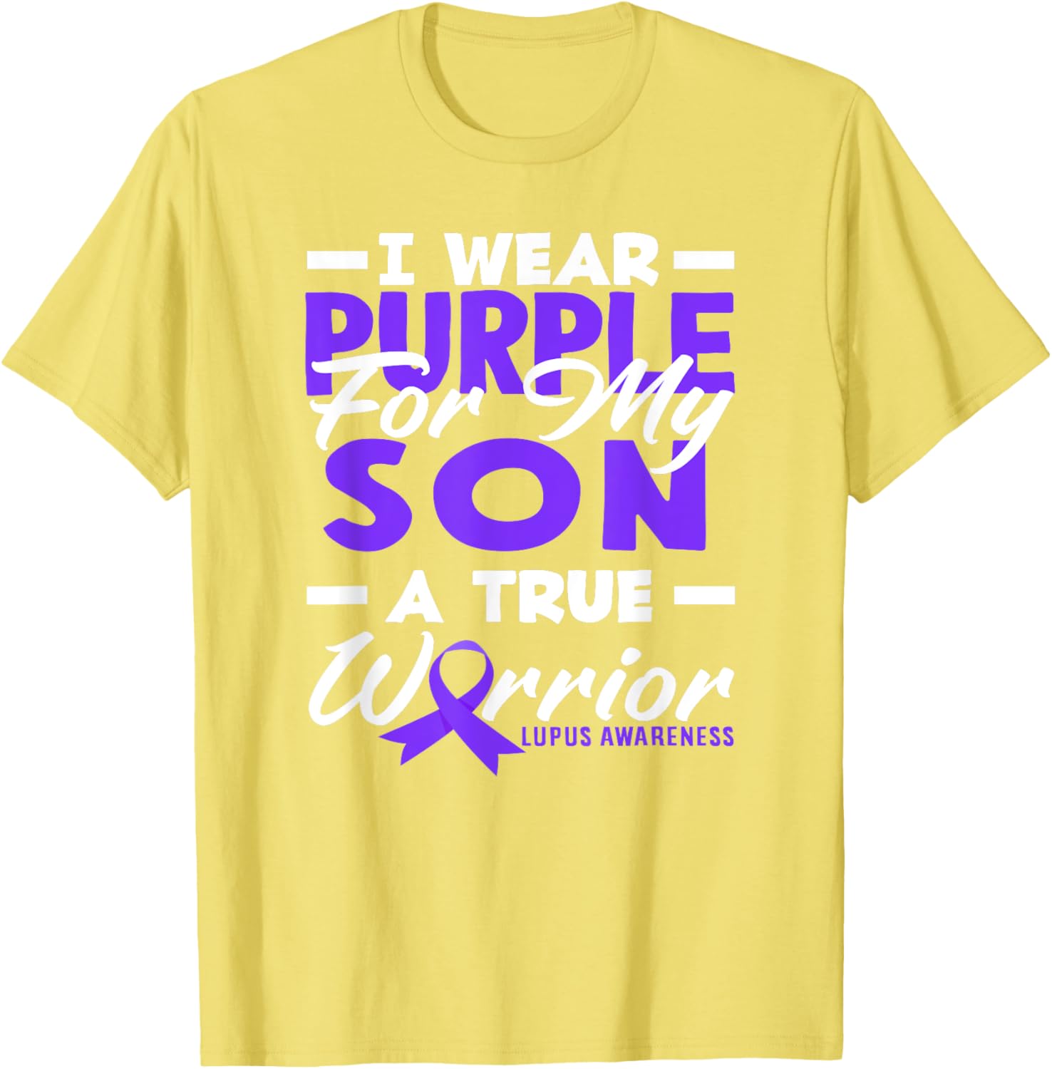 Wear Purple for Lupus Awareness T-Shirt for Proud Moms and Warriors - 24