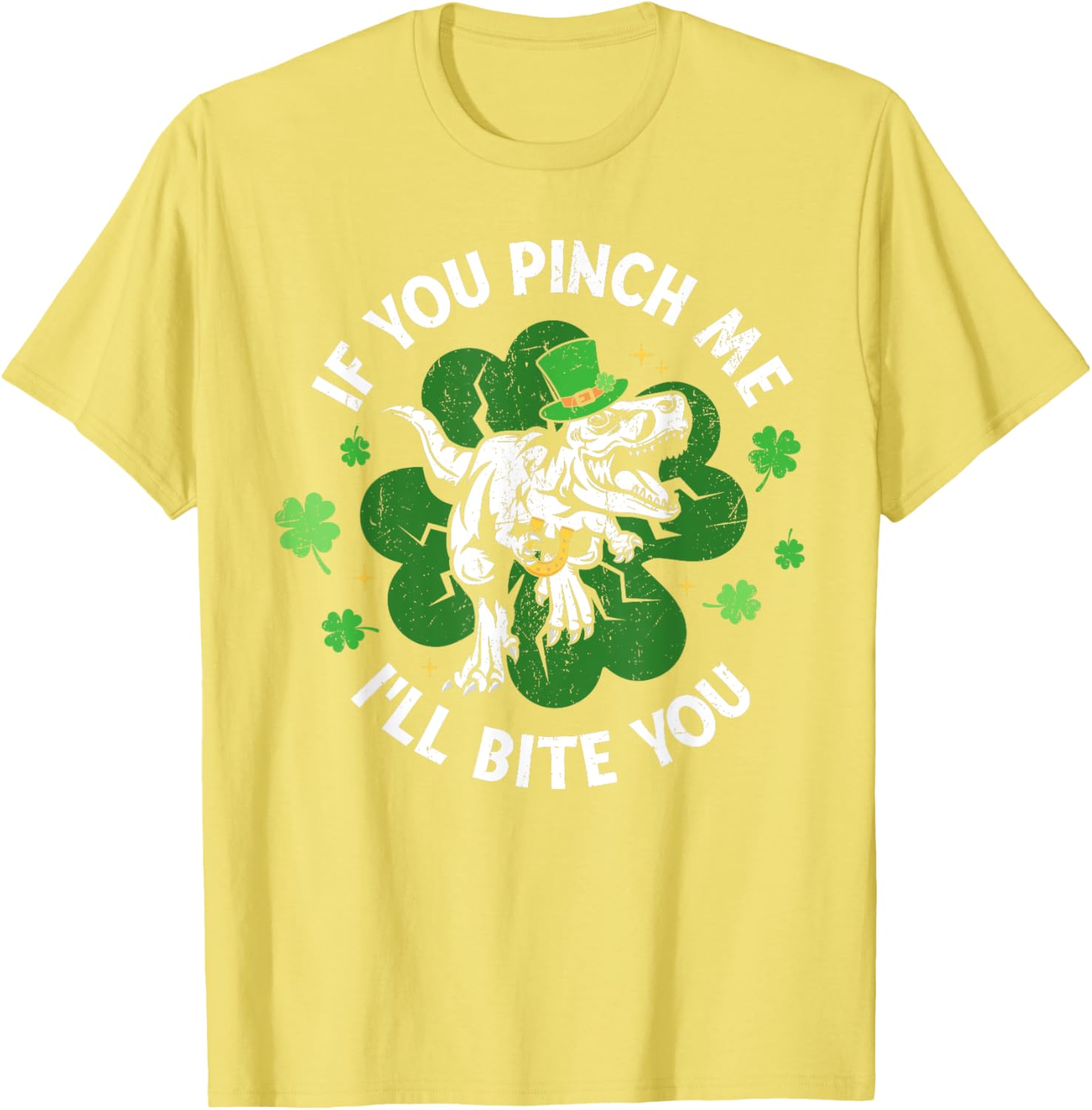 Funny Dinosaur T-Shirt for Men and Women - If You Pinch Me I'll Bite You - 6