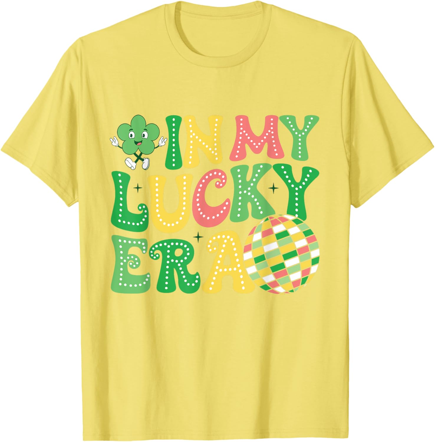 Funny St Patricks Day Shamrock T-Shirt for Kids - Lucky Era Design - 15