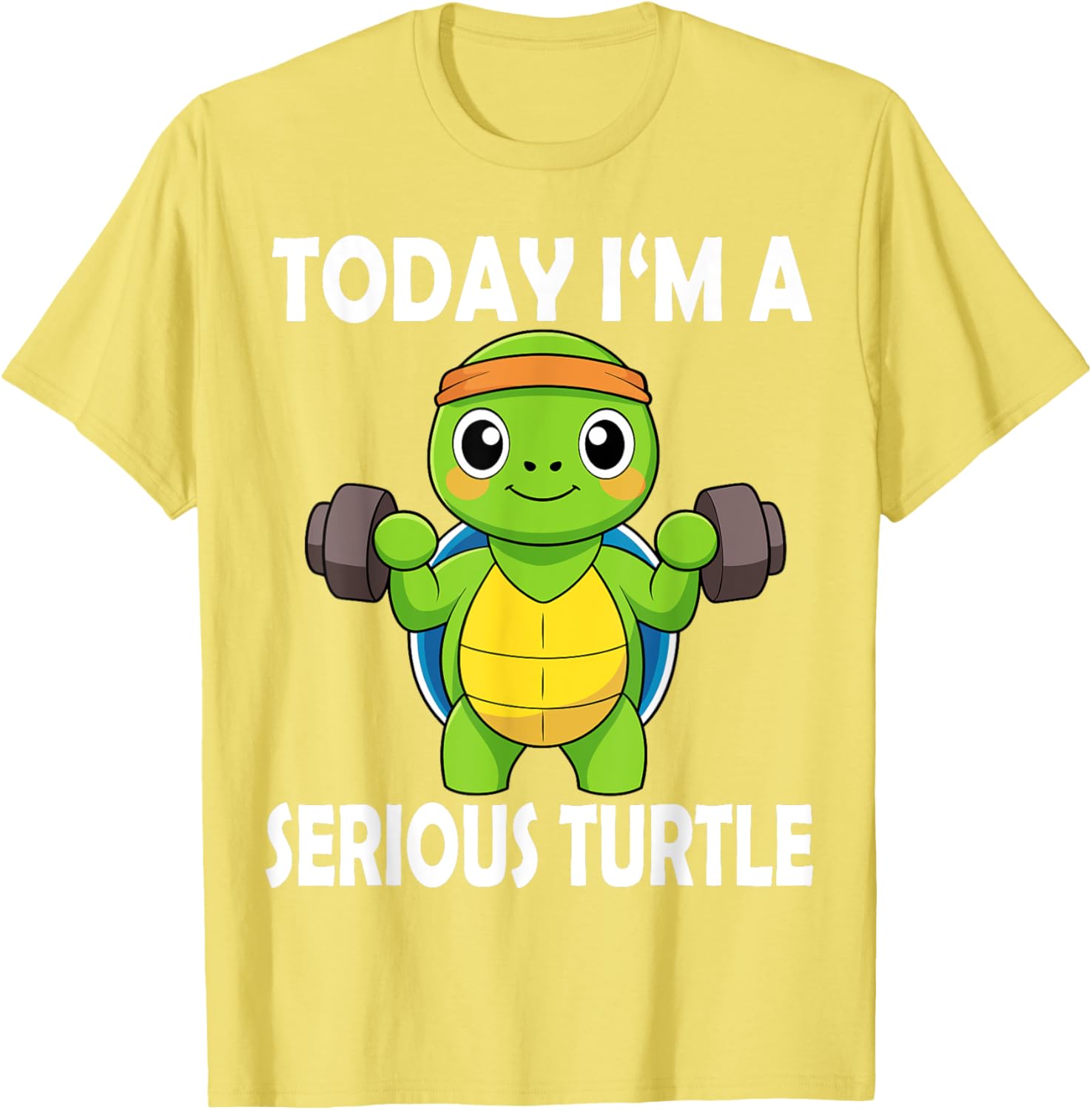 Serious Turtle Funny Fitness Gym T-Shirt for Weightlifting Enthusiasts - 15