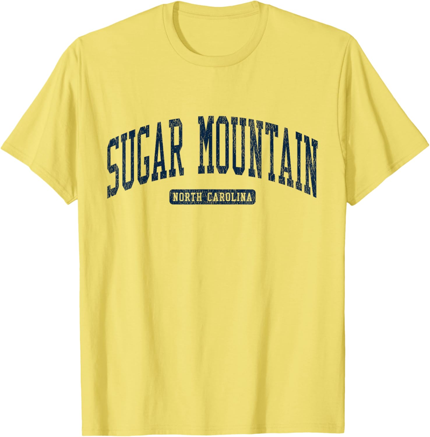 Sugar Mountain NC College University Style T-Shirt for Students and Fans - 2