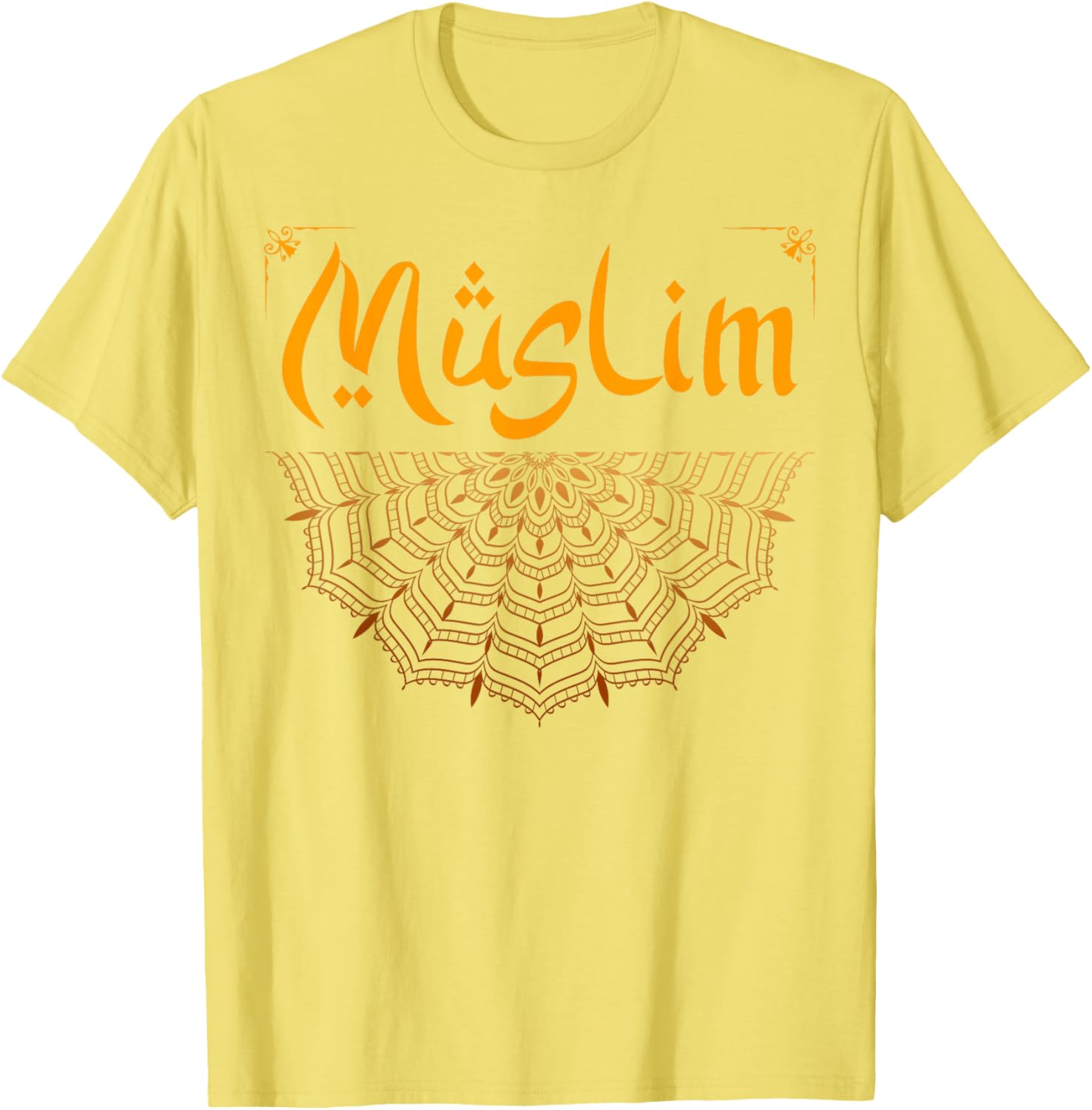 Muslim Mandala Arabic Art T-Shirt for Men and Women – Stylish Islamic Design - 5