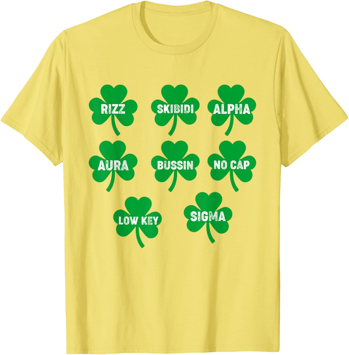 Funny Skibidi St. Patrick's Day Clover T-Shirt for Festive Celebration - 19