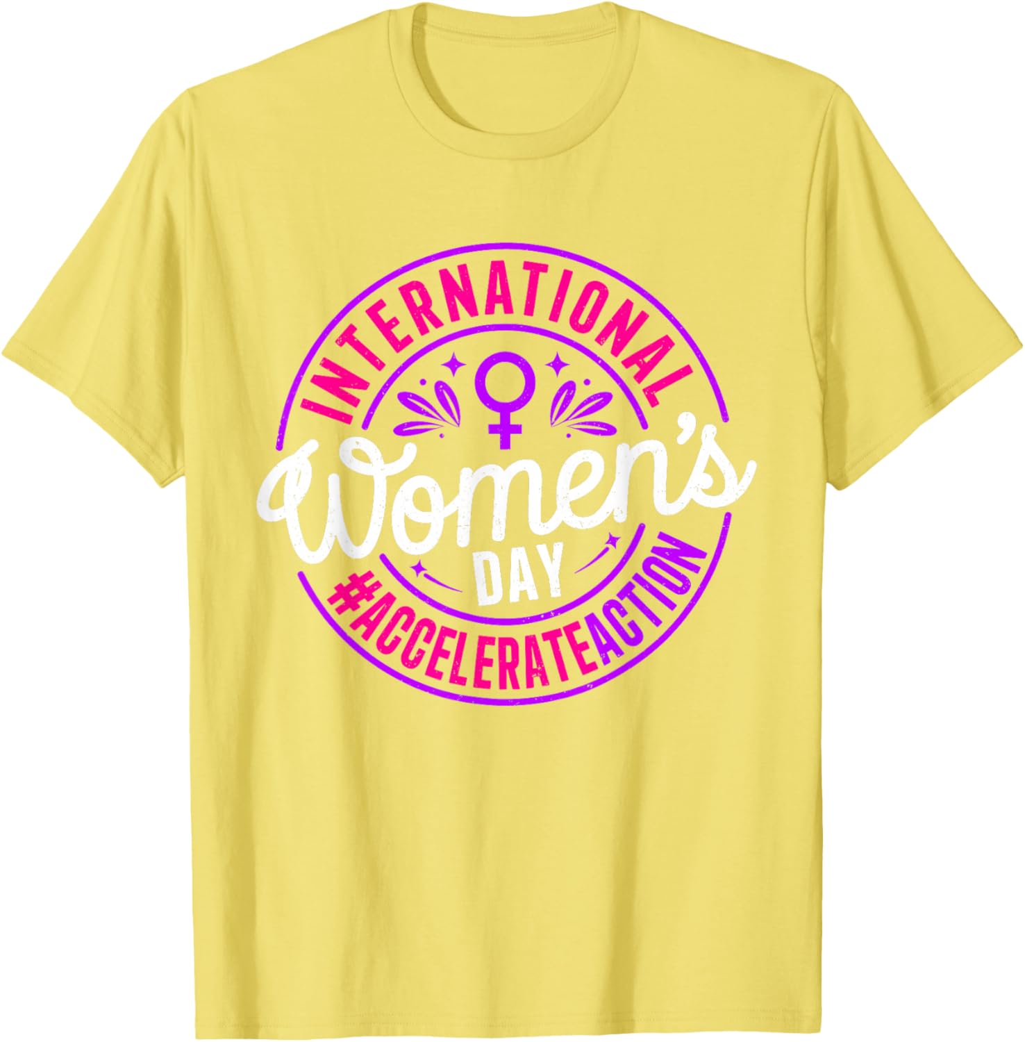 International Women's Day 2025 Accelerate Action T-Shirt for Women - 4