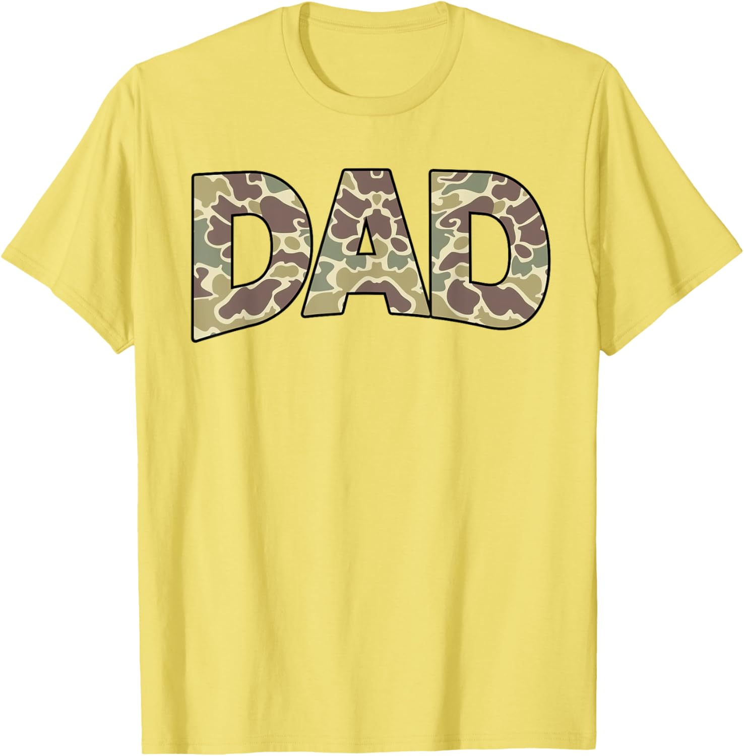 Retro Camo Dad T-Shirt for Father's Day - Cool Old School Style - 9