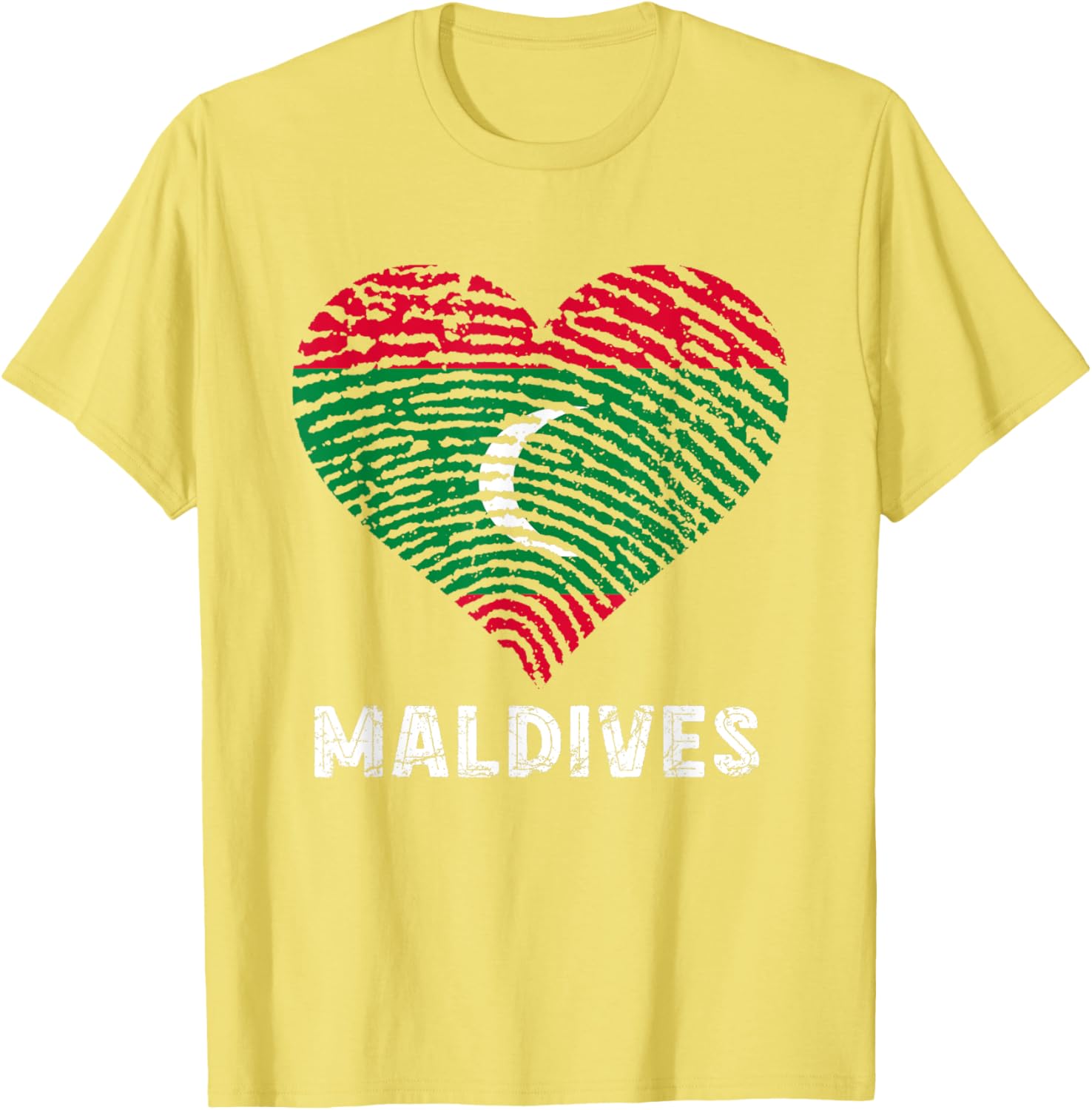 Maldives Pride T-Shirt with Maldivian Flag - Stylish Casual Wear - 20