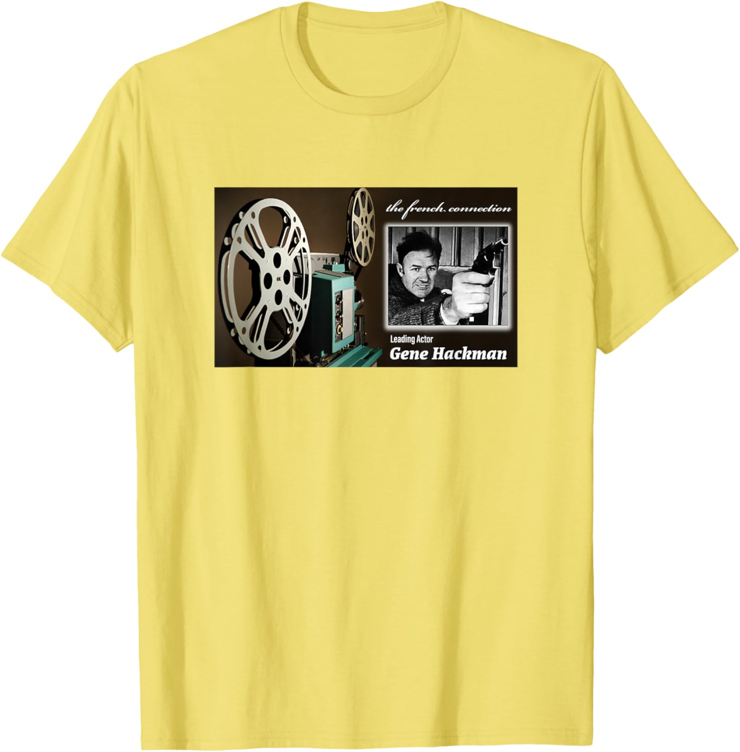 Gene Hackman T-Shirt for Fans Stylish Comfortable Clothing Shoewear - 9