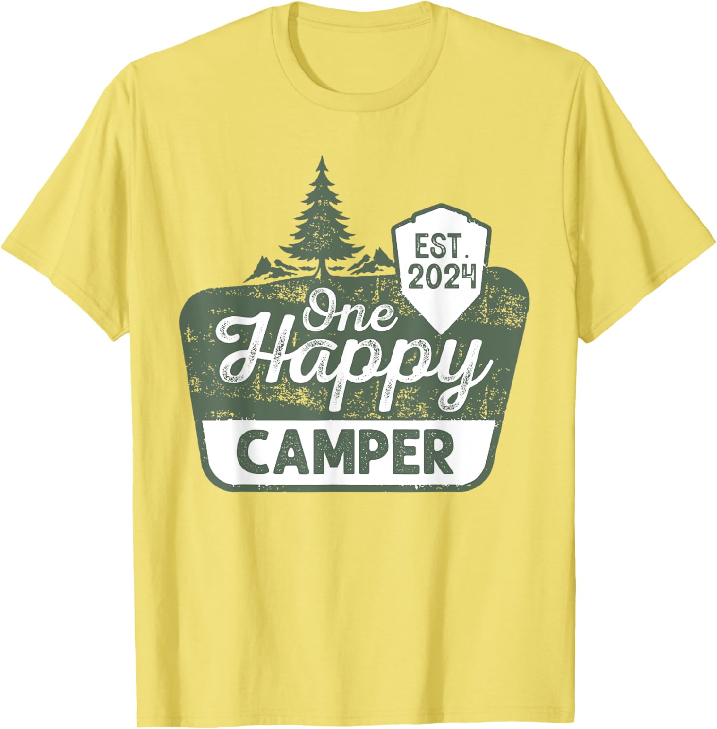 One Happy Camper Matching Family Birthday T-Shirt for Fun Celebrations - 26