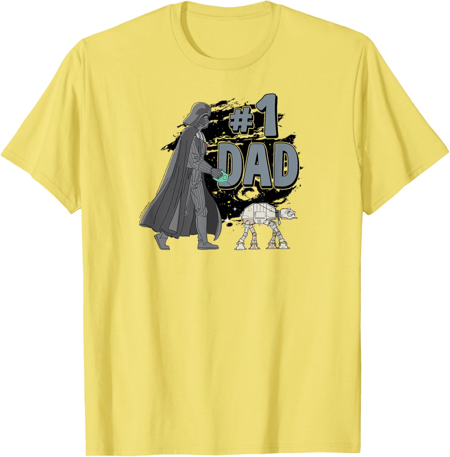 Star Wars Number One Dad Darth T-Shirt for Ultimate Fan Apparel - 2